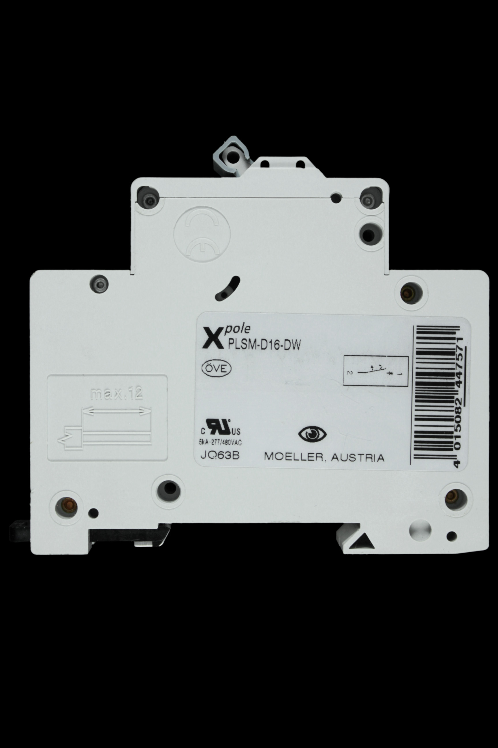 MOELLER 16 AMP CURVE D 10kA MCB CIRCUIT BREAKER XPOLE PLSM-D16