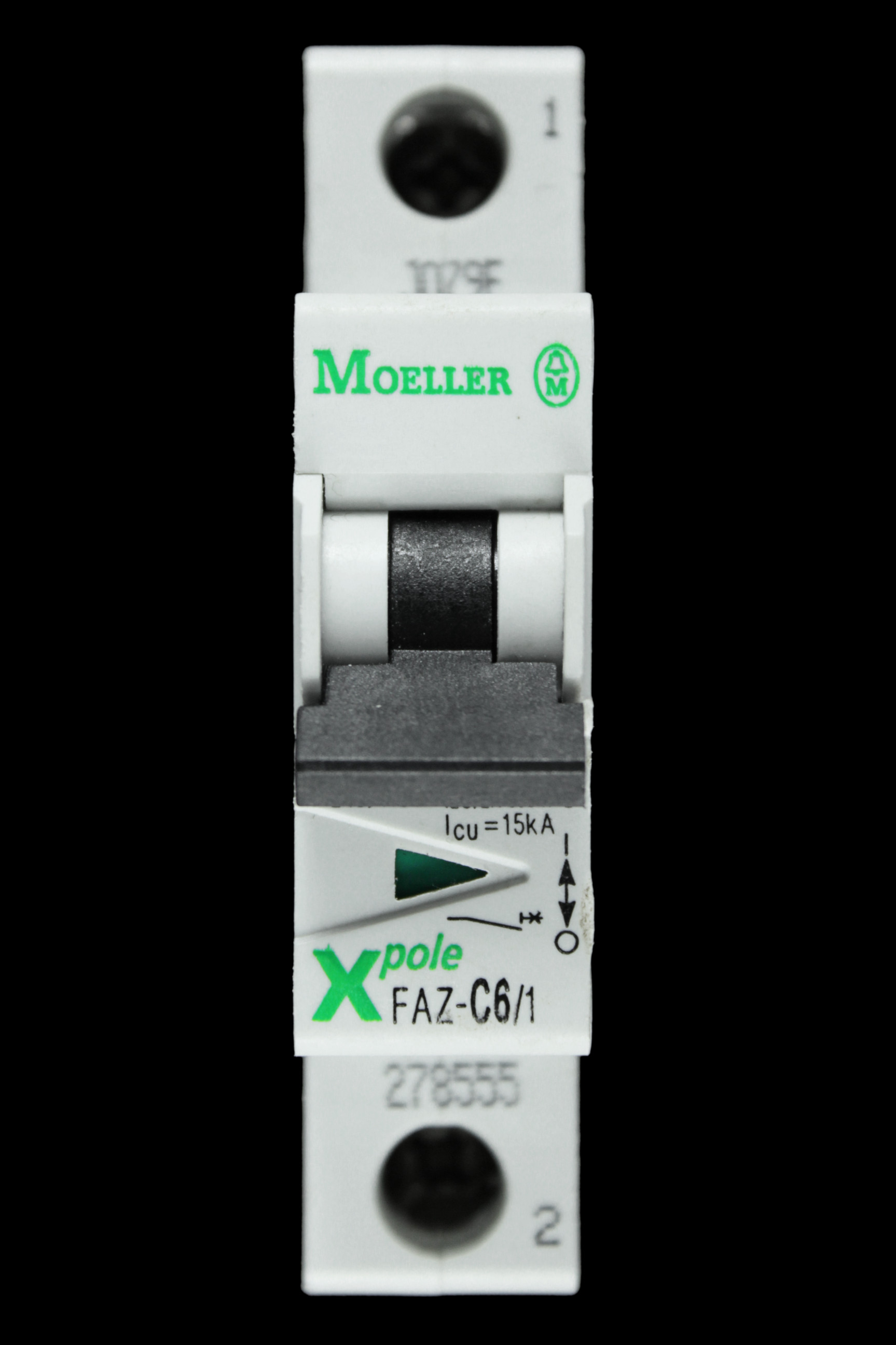 MOELLER 6 AMP CURVE C 10kA MCB CIRCUIT BREAKER XPOLE FAZ-C6/1