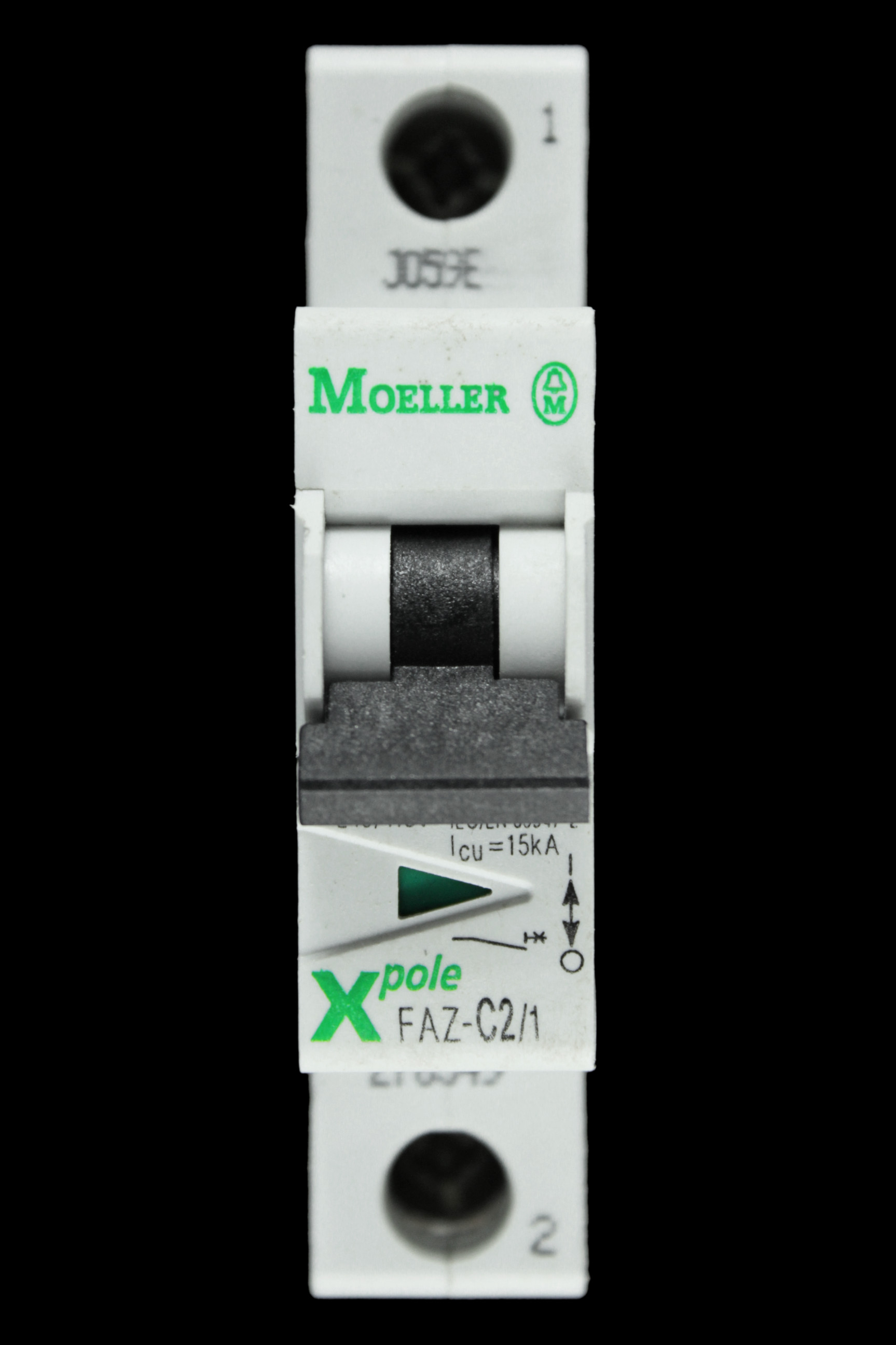MOELLER 2 AMP CURVE C 10kA MCB CIRCUIT BREAKER XPOLE FAZ-C2/1
