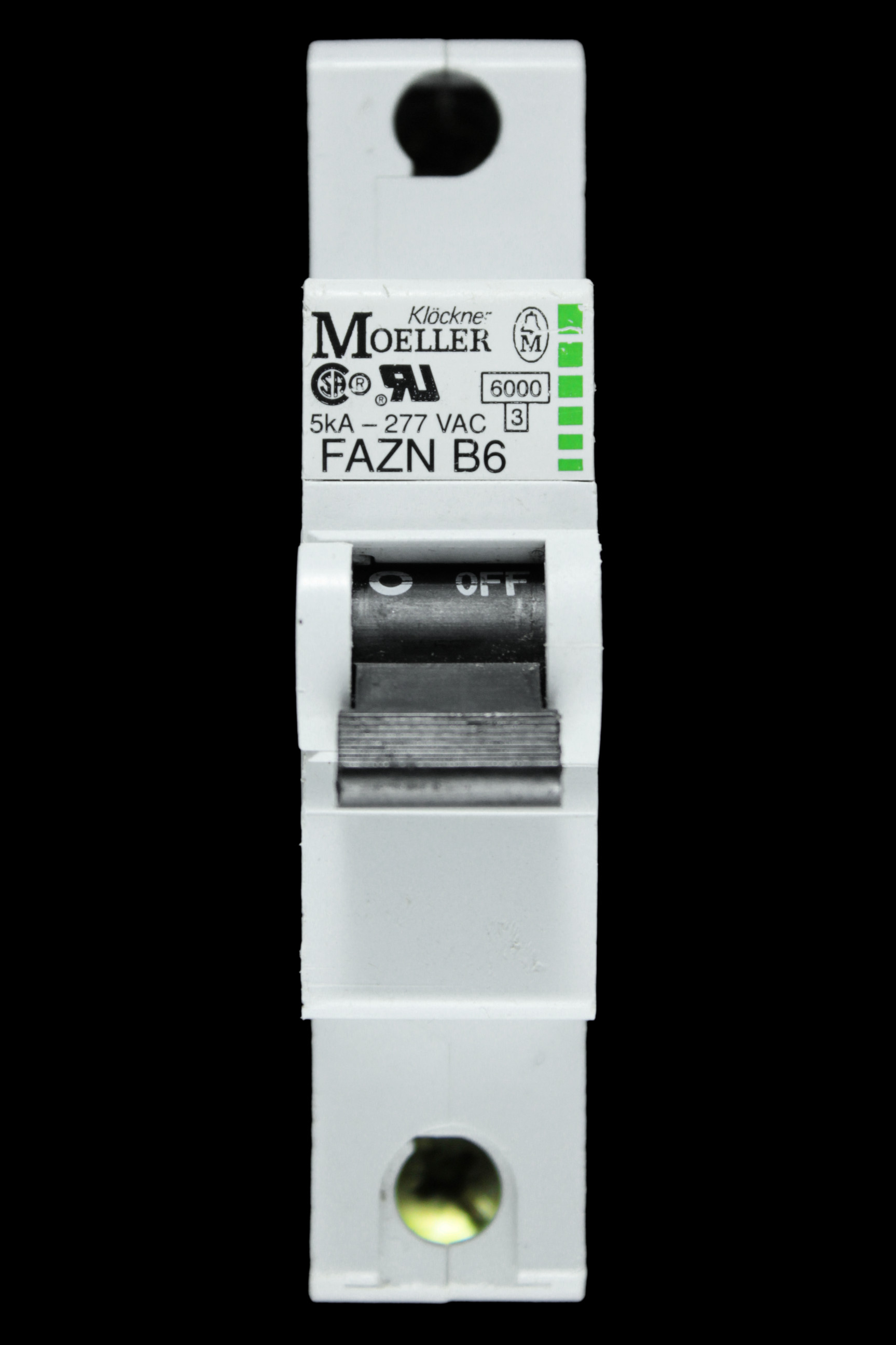 KLOCKNER MOELLER 6 AMP CURVE B 6kA MCB CIRCUIT BREAKER FAZN B6