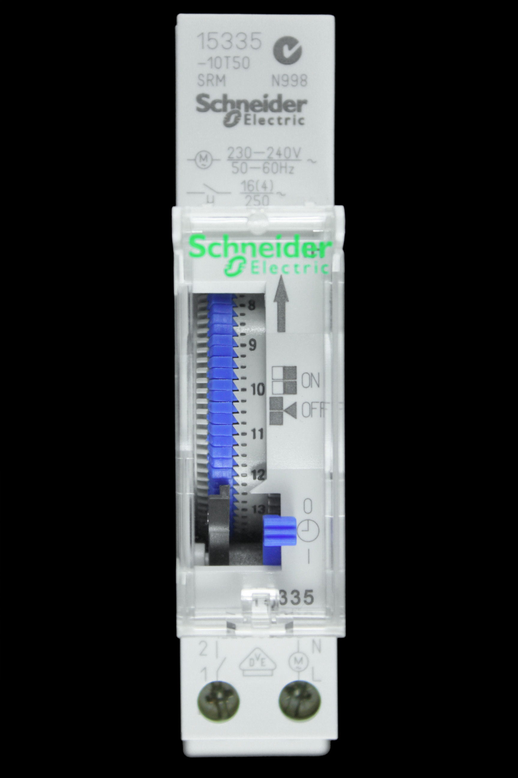 SCHNEIDER ELECTRIC 24H ANALOGUE MECHANICAL TIME SWITCH 15335