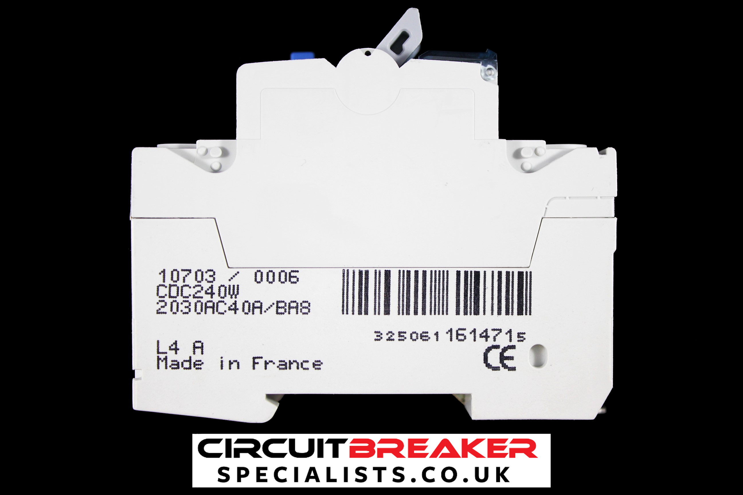 HAGER 40 AMP 30mA DOUBLE POLE RCD TYPE AC CDC240W 161471