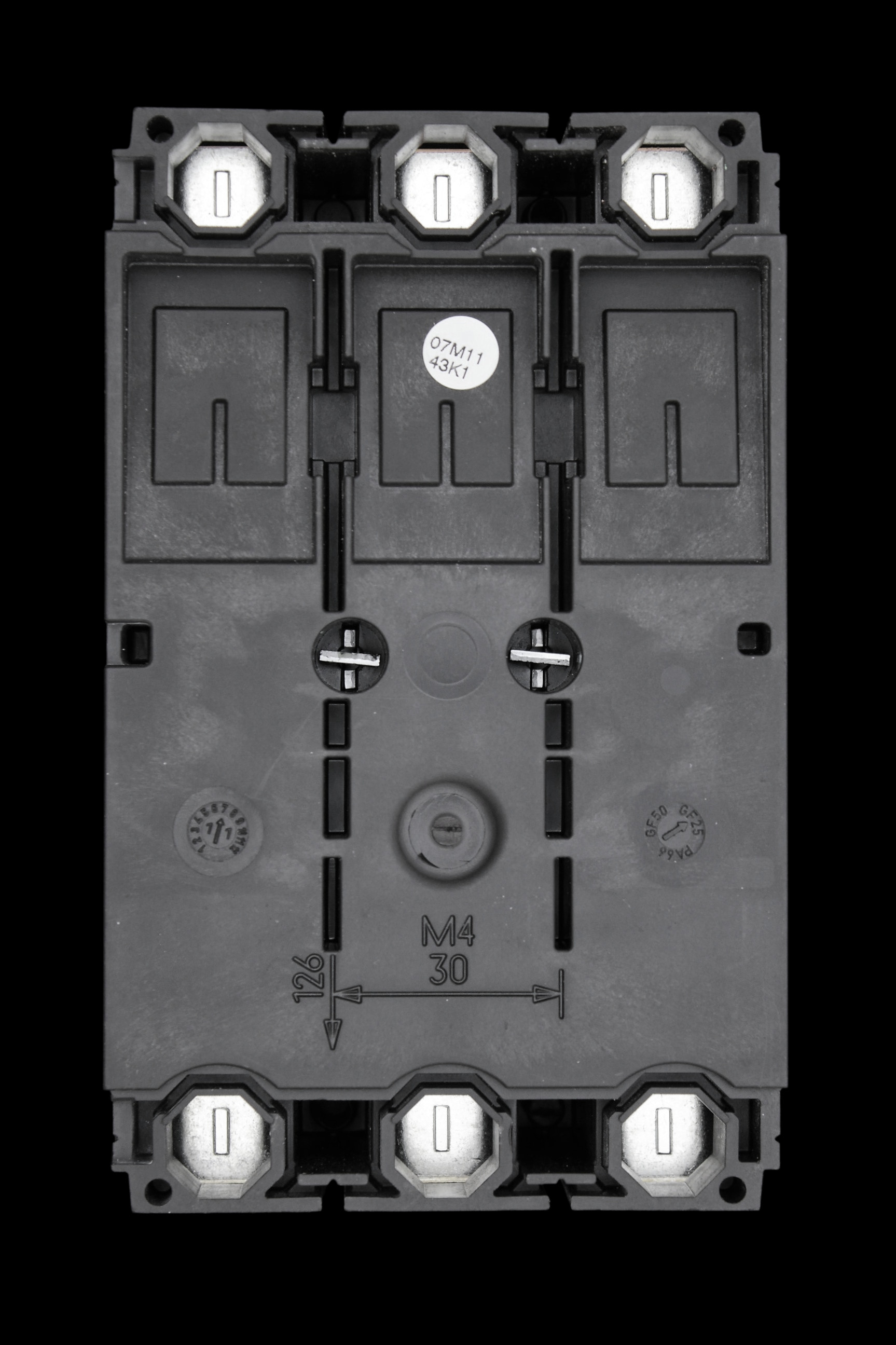 EATON 63 AMP 25kA TRIPLE POLE MCCB NZMB1-A63 NZM1