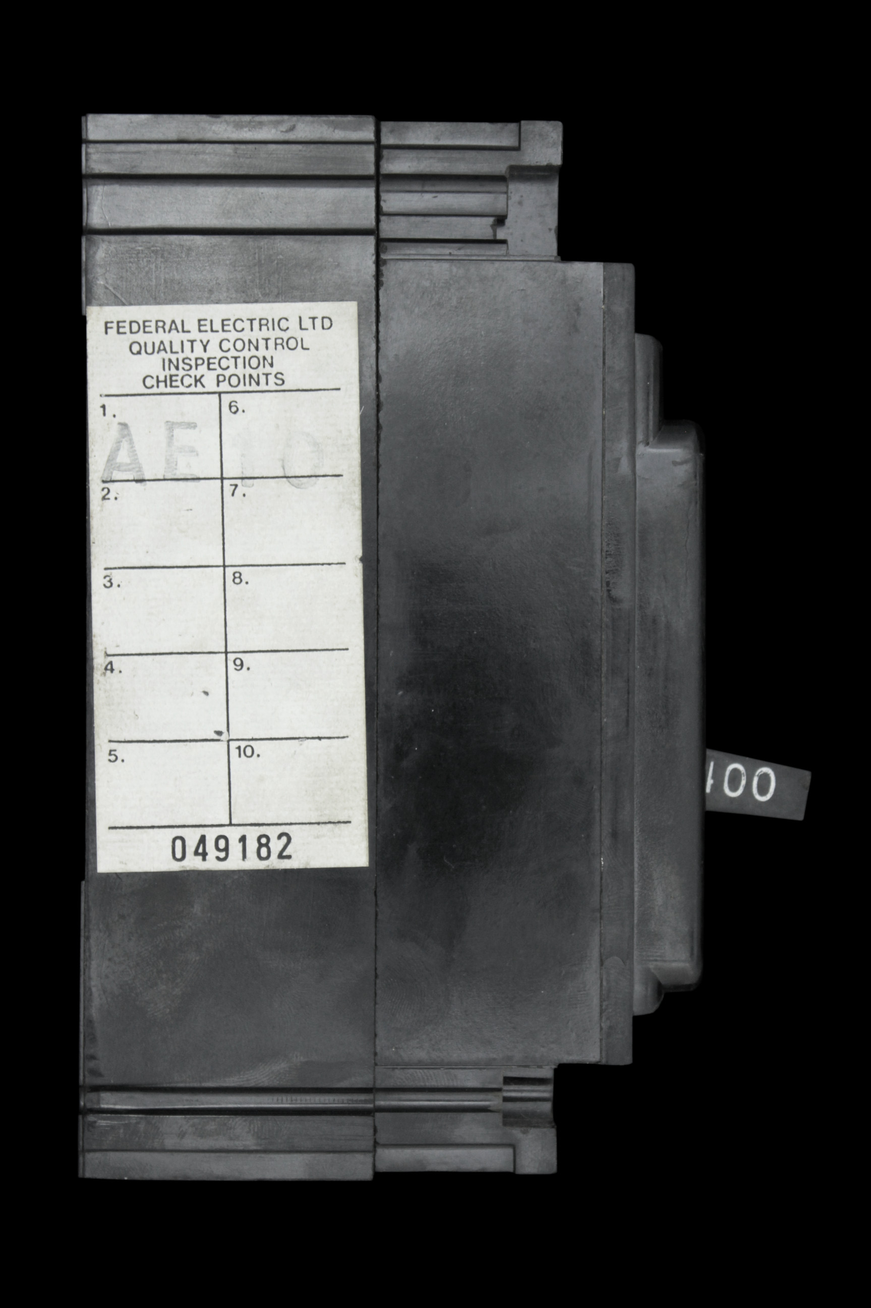 FEDERAL ELECTRIC 100 AMP 18kA MCCB NEF 211100
