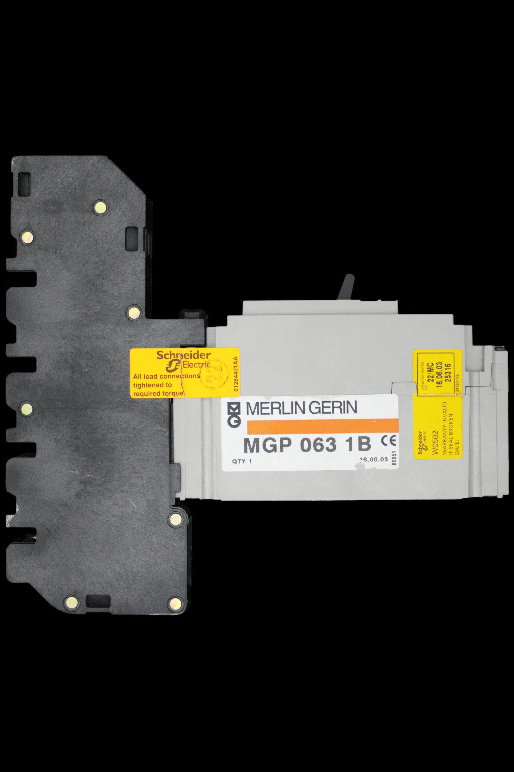 MERLIN GERIN 63 AMP 25kA MCCB NS100N MGP0631B