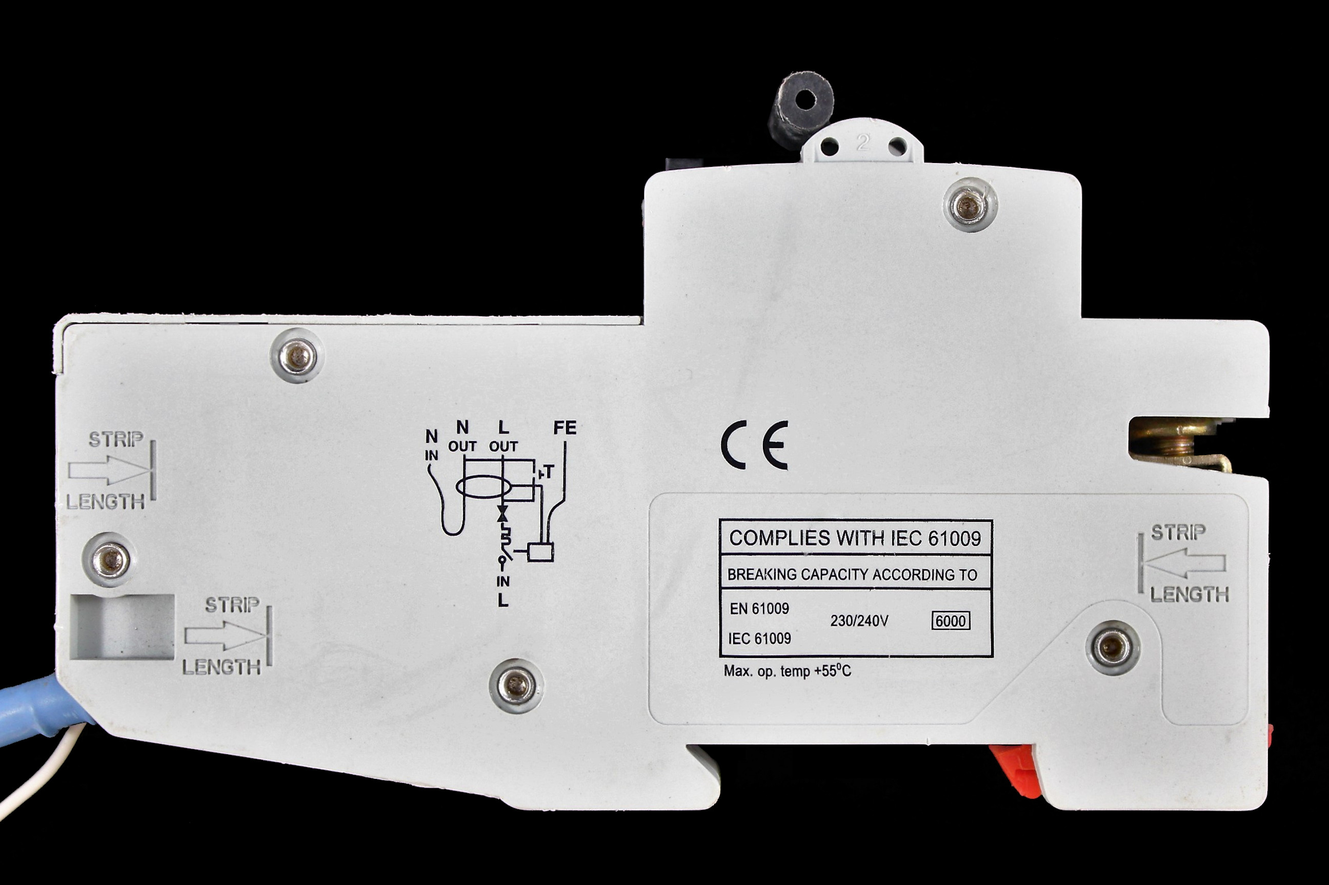 VOLEX C 10 RCBO 6kA 30mA TYPE A VRCBO10/1 RC NB