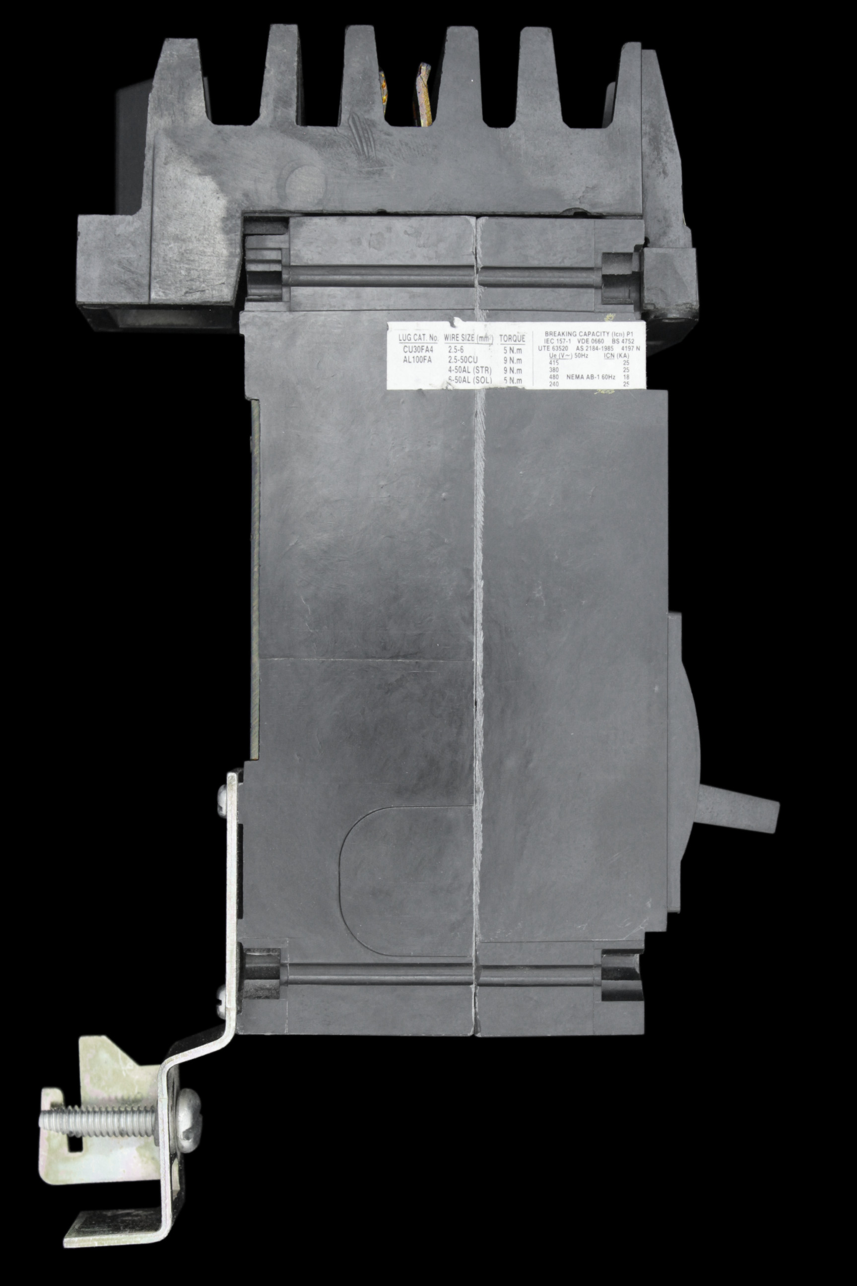 SQUARE D 100 AMP 25kA MCCB SFA1100B SERIES 2