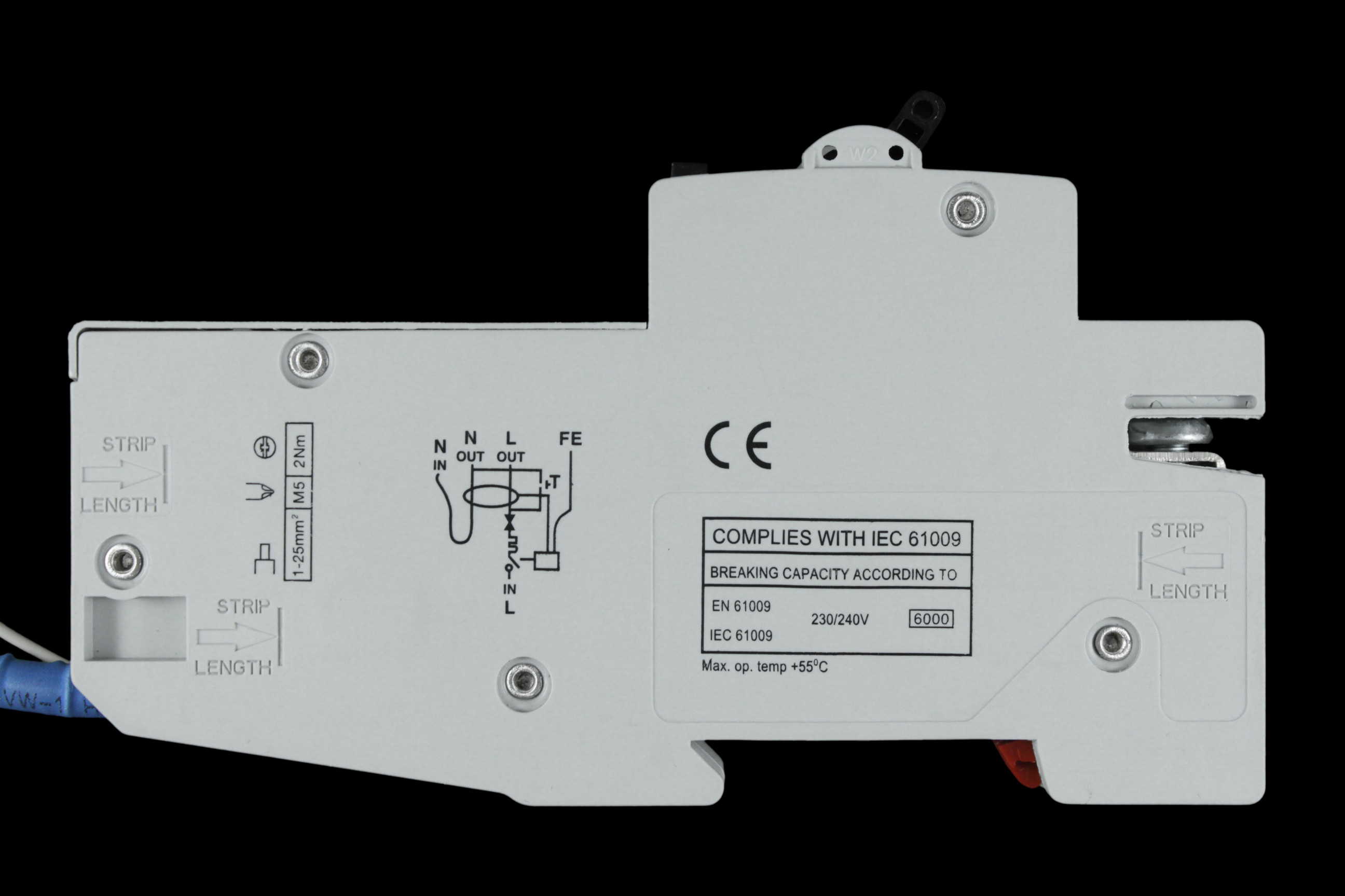 HAVELLS 6 AMP CURVE B 6kA 30mA RCBO TYPE A HSL106BR30