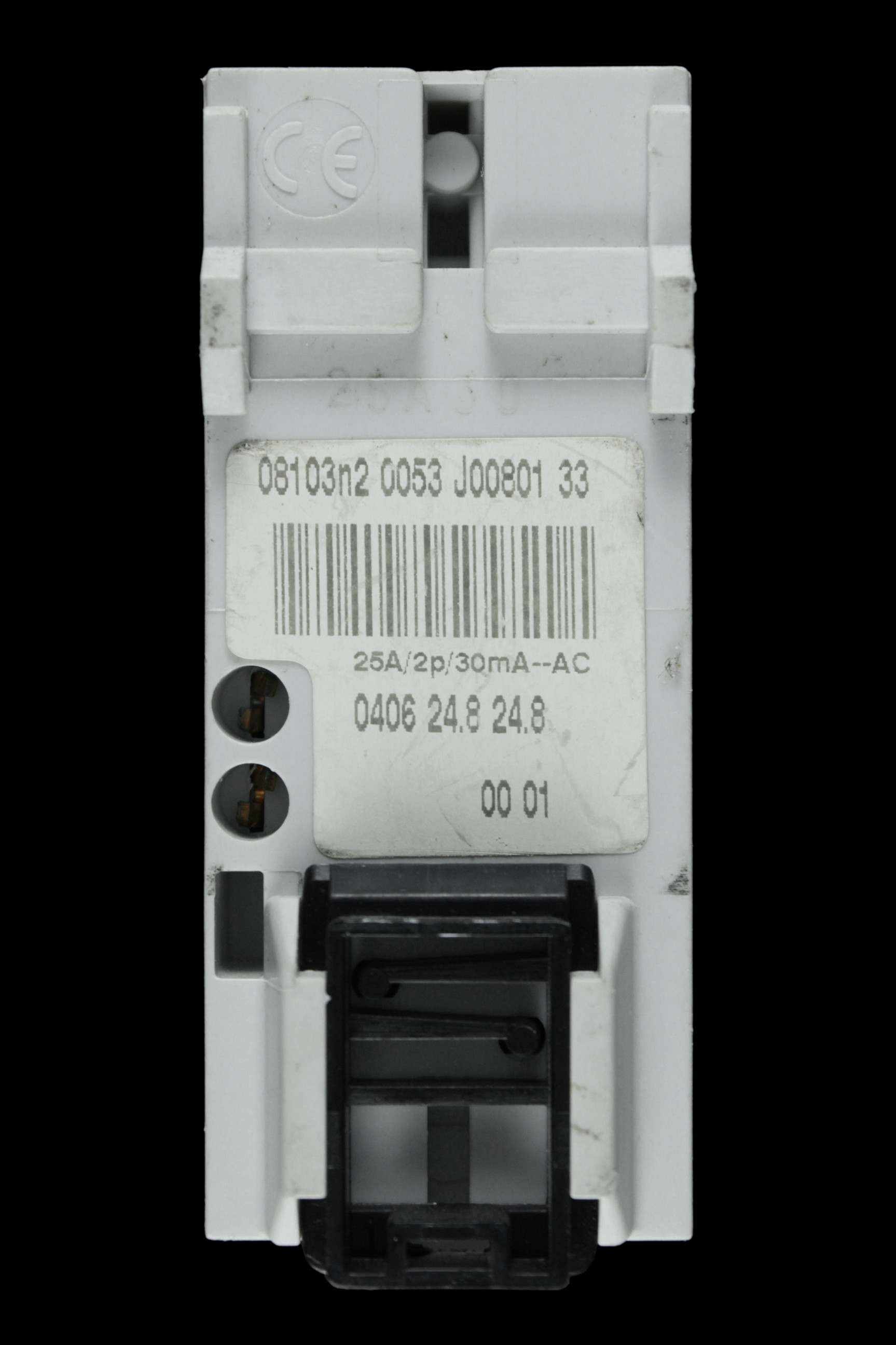 GENERAL ELECTRIC 25 AMP 30mA DOUBLE POLE RCD TYPE AC V/304-022031 660433