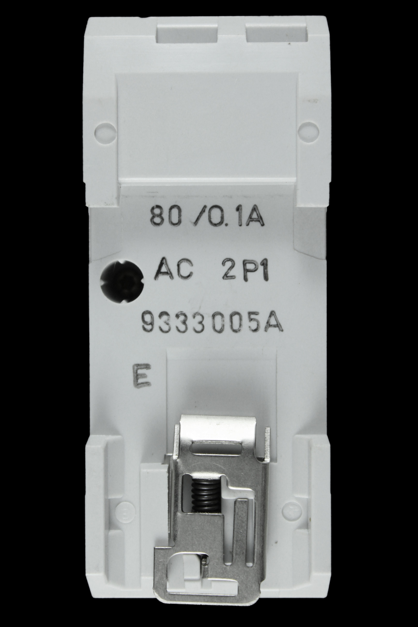 GENERAL ELECTRIC 80 AMP 100mA DOUBLE POLE RCD TYPE AC 097/148282-108