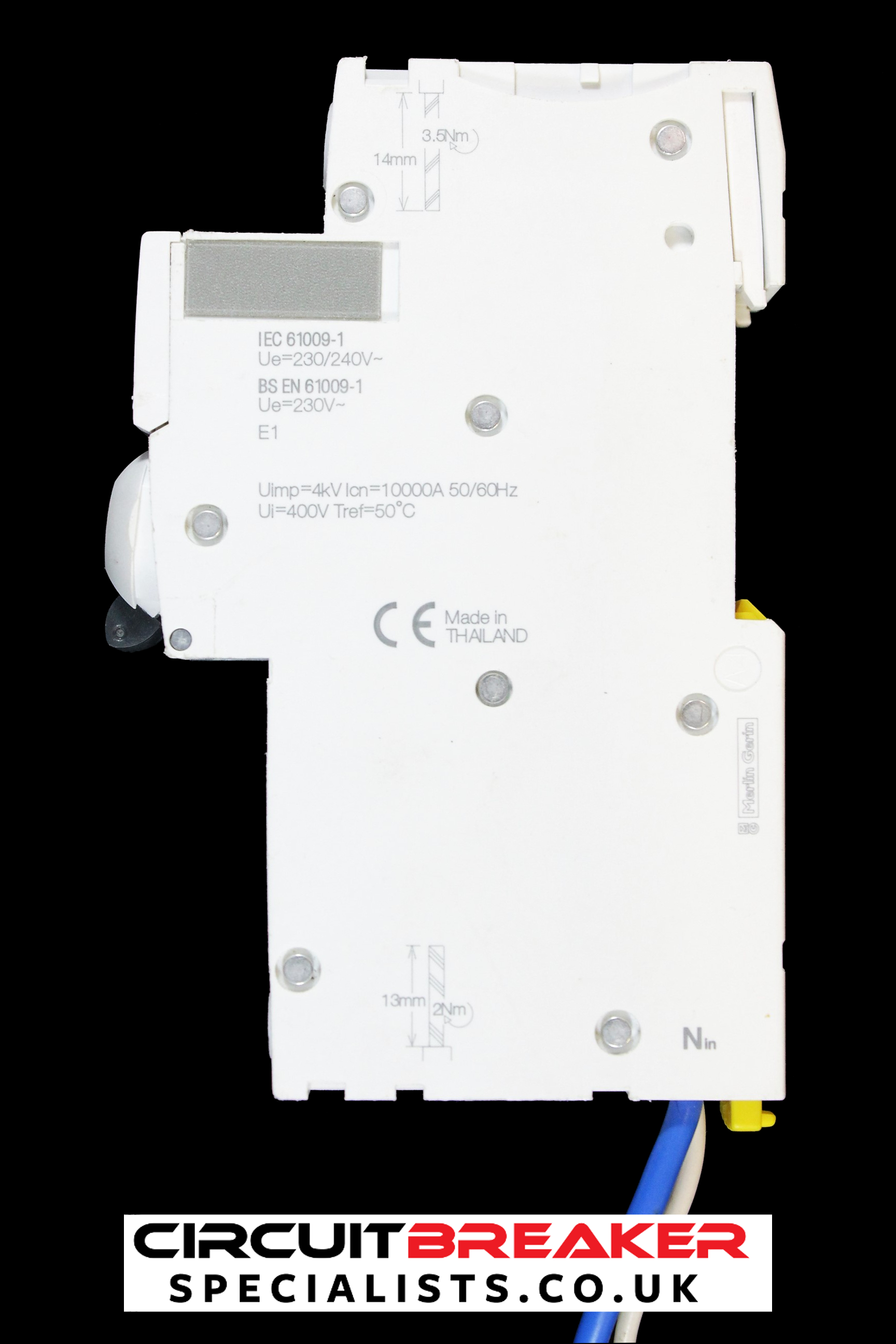 SCHNEIDER 16 AMP CURVE C 10kA 30mA RCBO TYPE A IC60H A9D11816 ACTI9