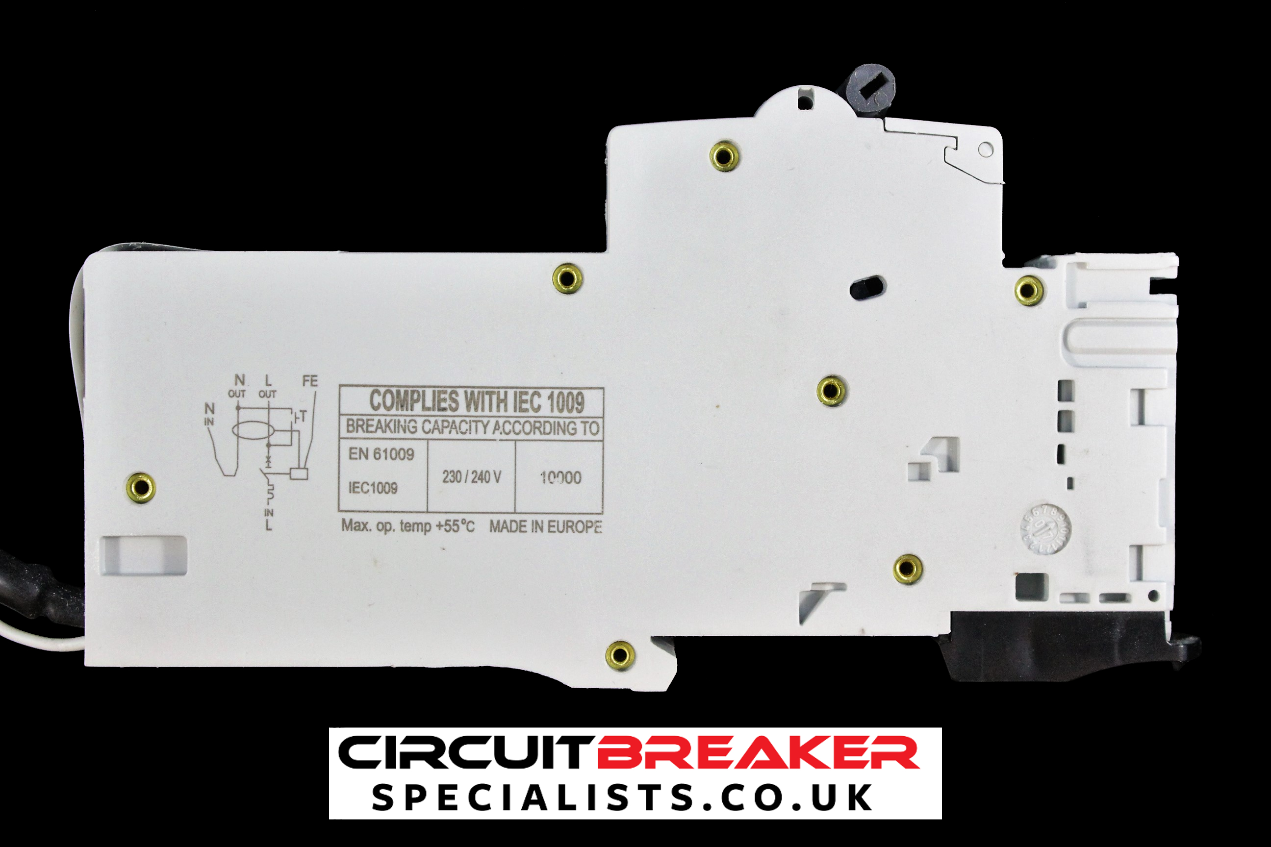 DORMAN SMITH 32 AMP CURVE C 10kA 30mA RCBO TYPE AC LOADLIMITER GR1PC3230