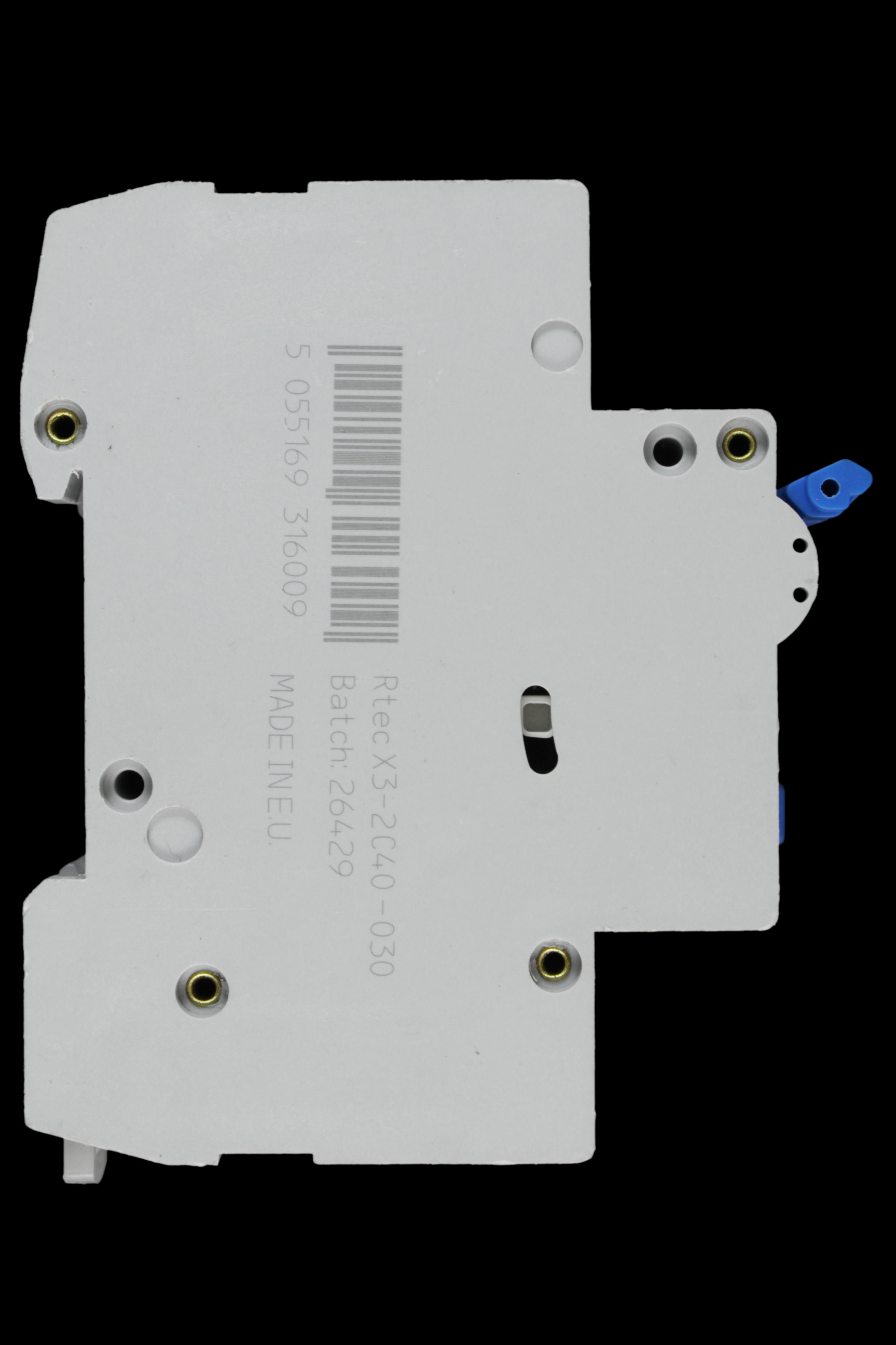 TECHNA 40 AMP CURVE C 10kA 30mA DOUBLE POLE RCBO RTEC X3 2C40-030
