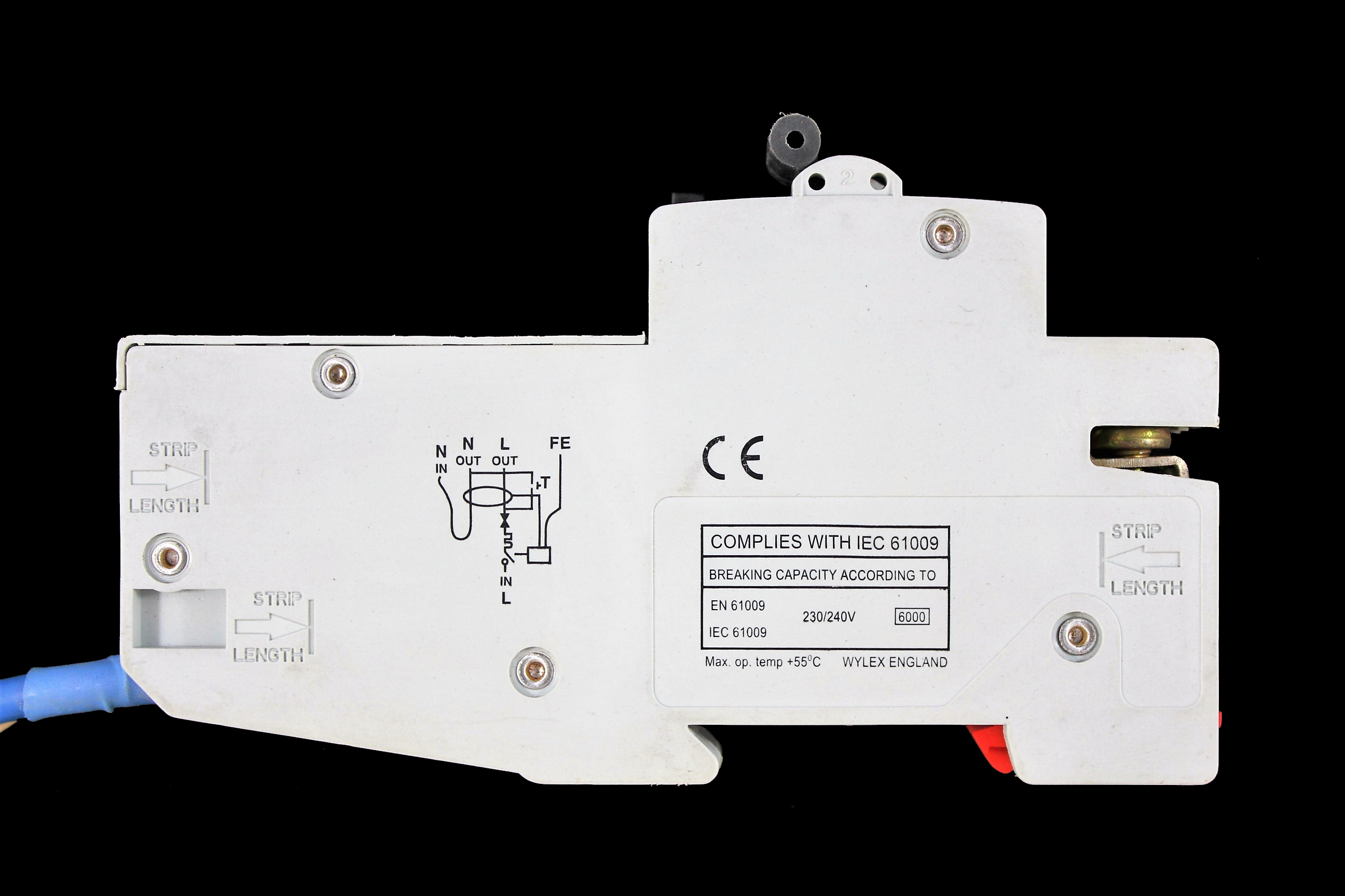 WYLEX 20 AMP CURVE B 6kA 30mA RCBO TYPE A NSBS20-B/1