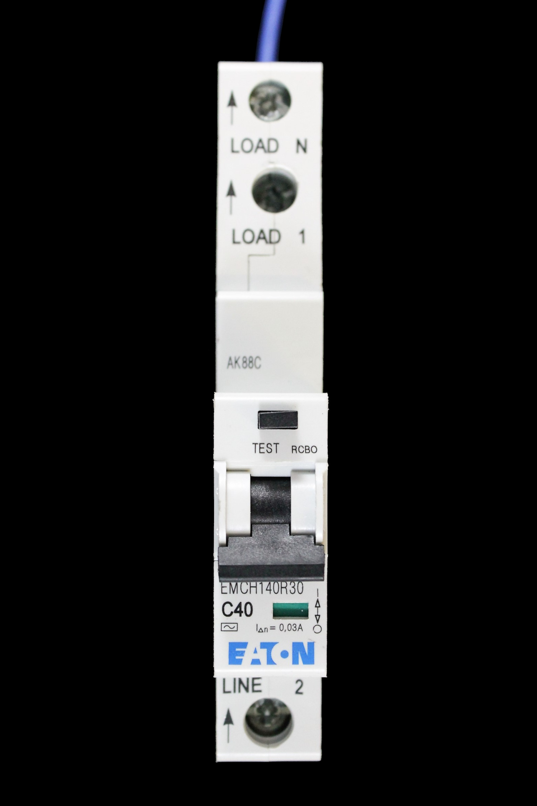 EATON 40 AMP CURVE C 6kA 30mA RCBO EMCH140R30