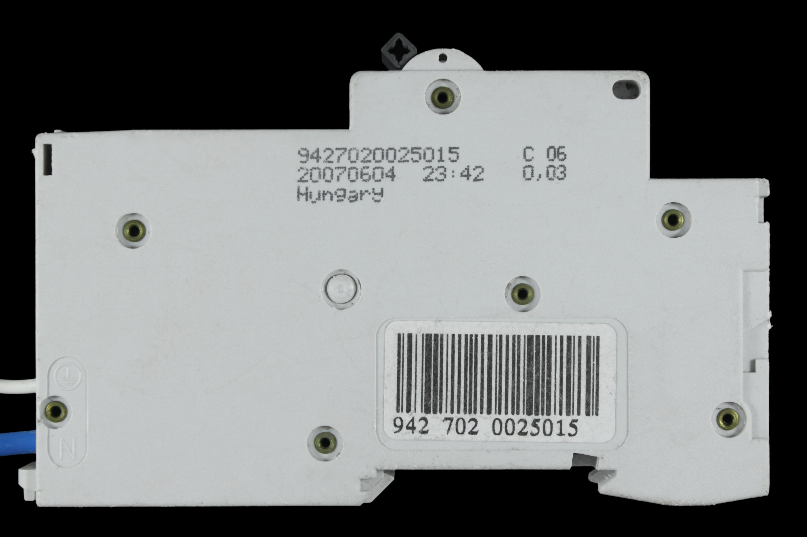 MERLIN GERIN 6 AMP CURVE C 10kA 30mA RCBO TYPE AC C60HC6R30 26857