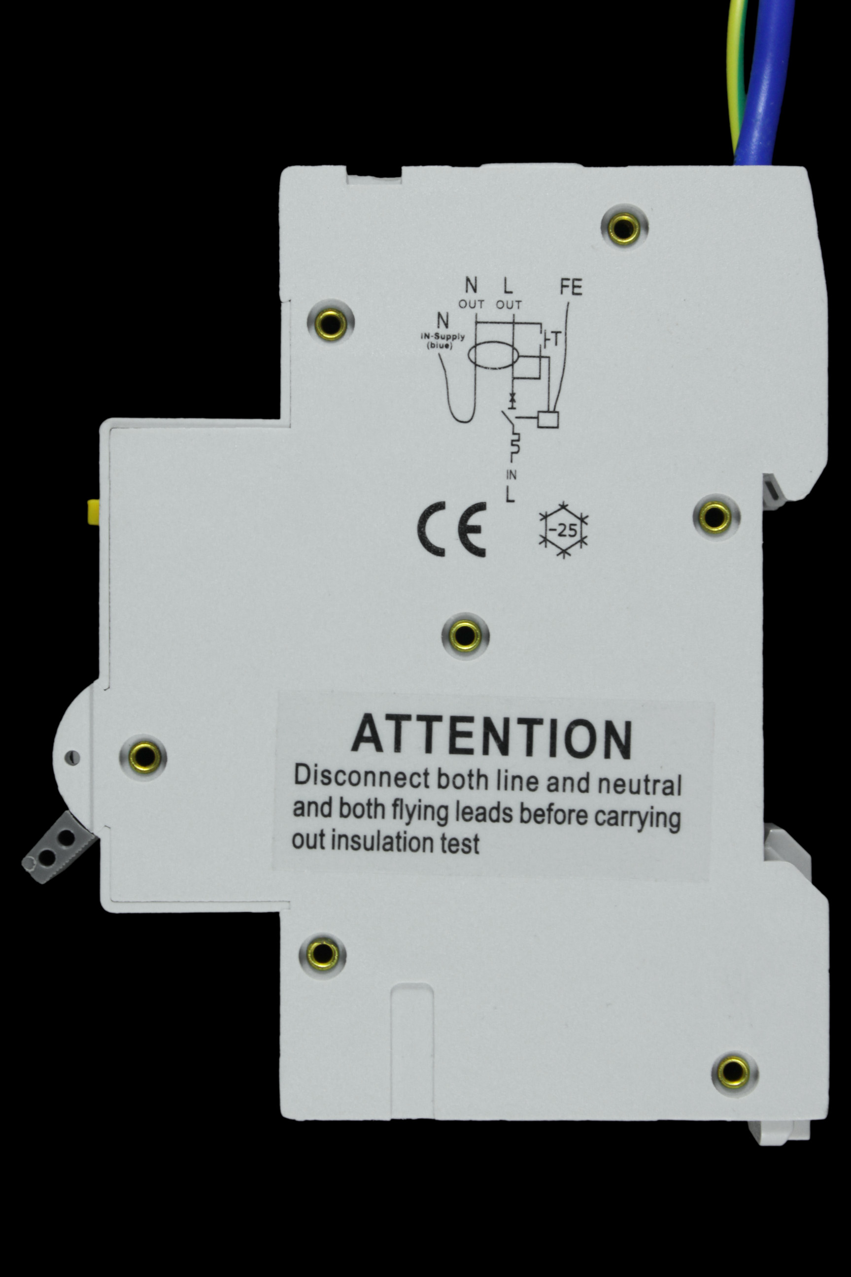 EUROPA 10 AMP CURVE C 6kA 30mA RCBO TYPE AC EUB1RC.10/1C