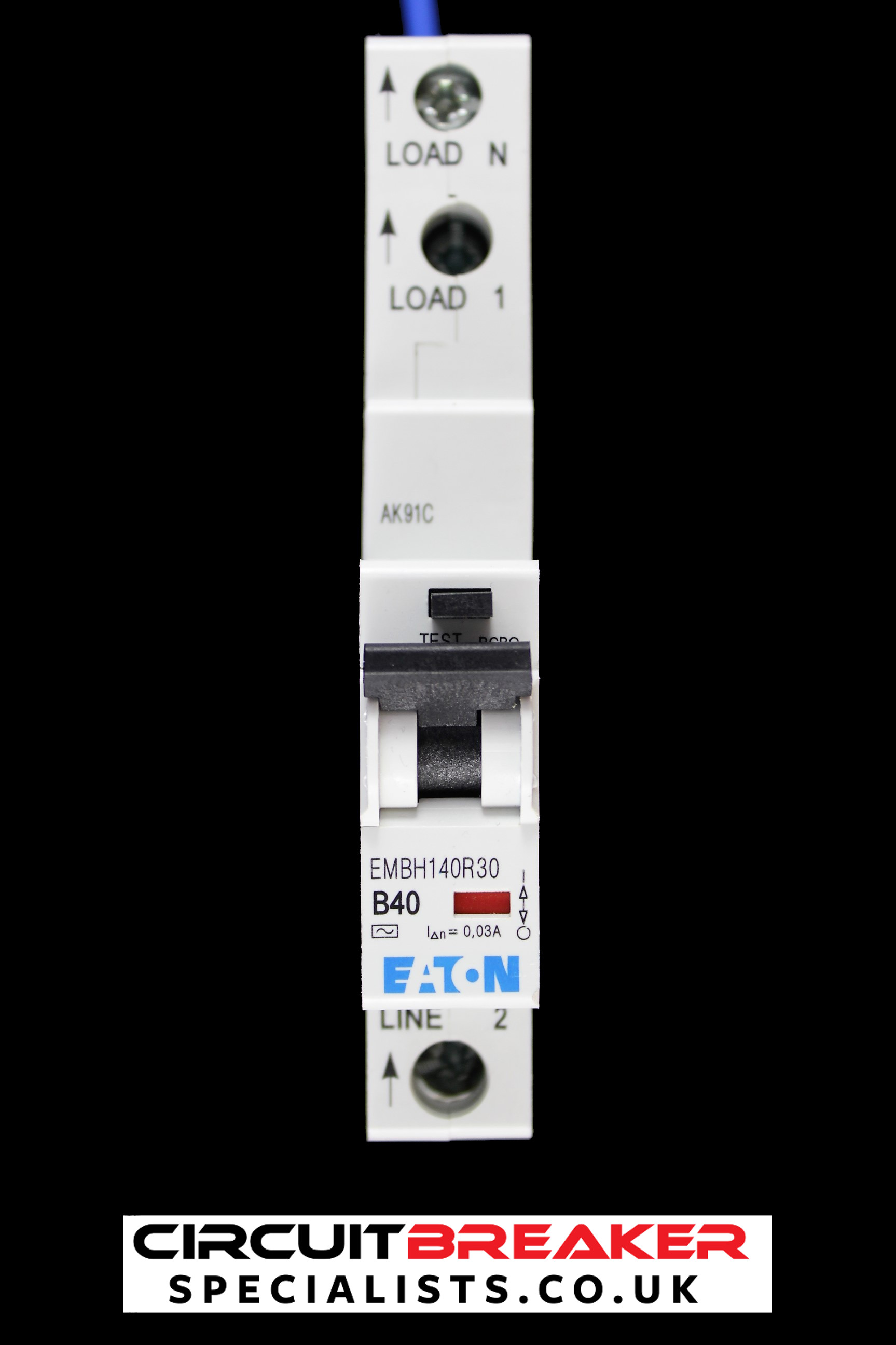 EATON B 40 RCBO 6kA 30mA TYPE AC EMBH140R30