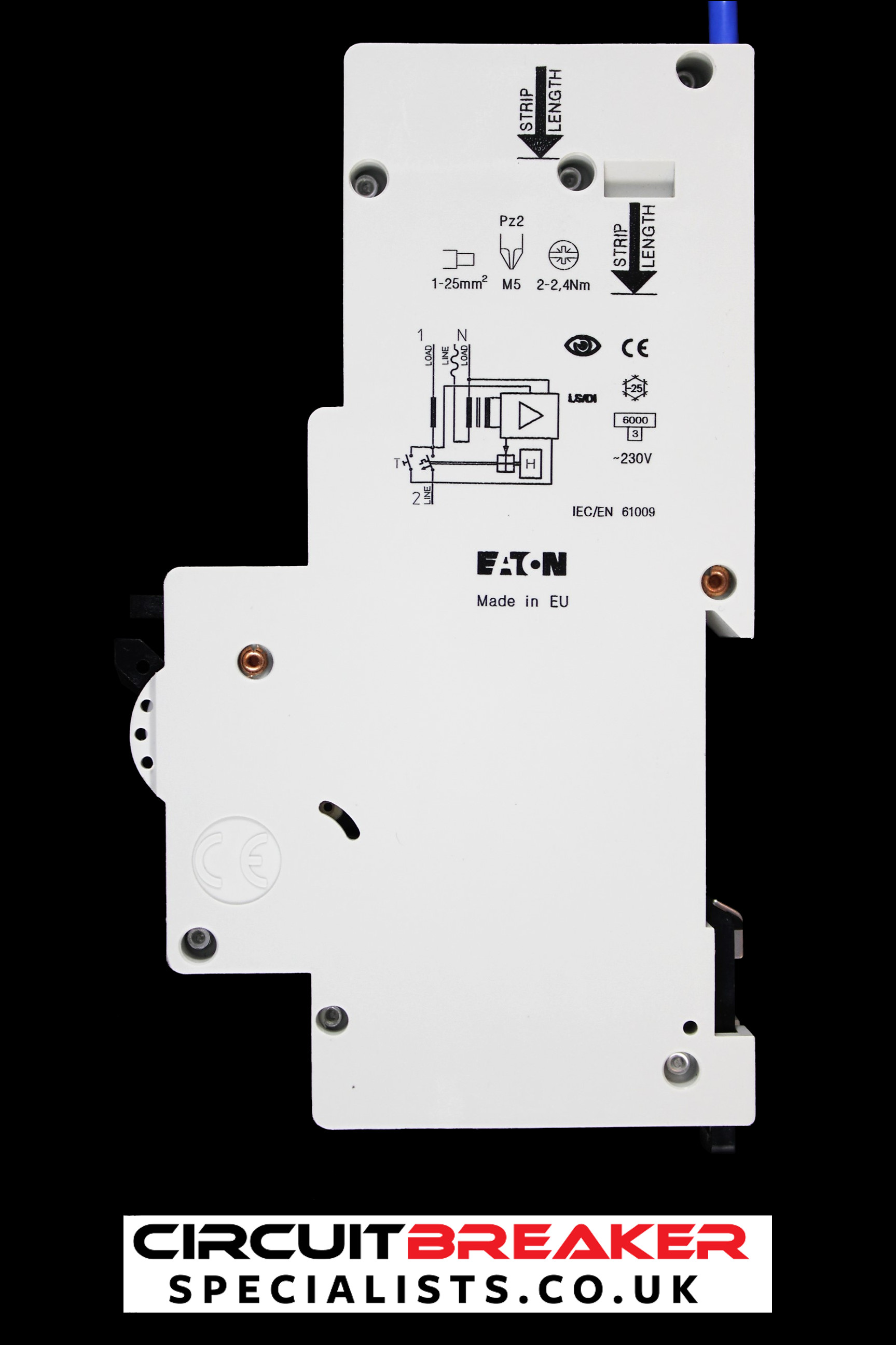 EATON B 40 RCBO 6kA 30mA TYPE AC EMBH140R30