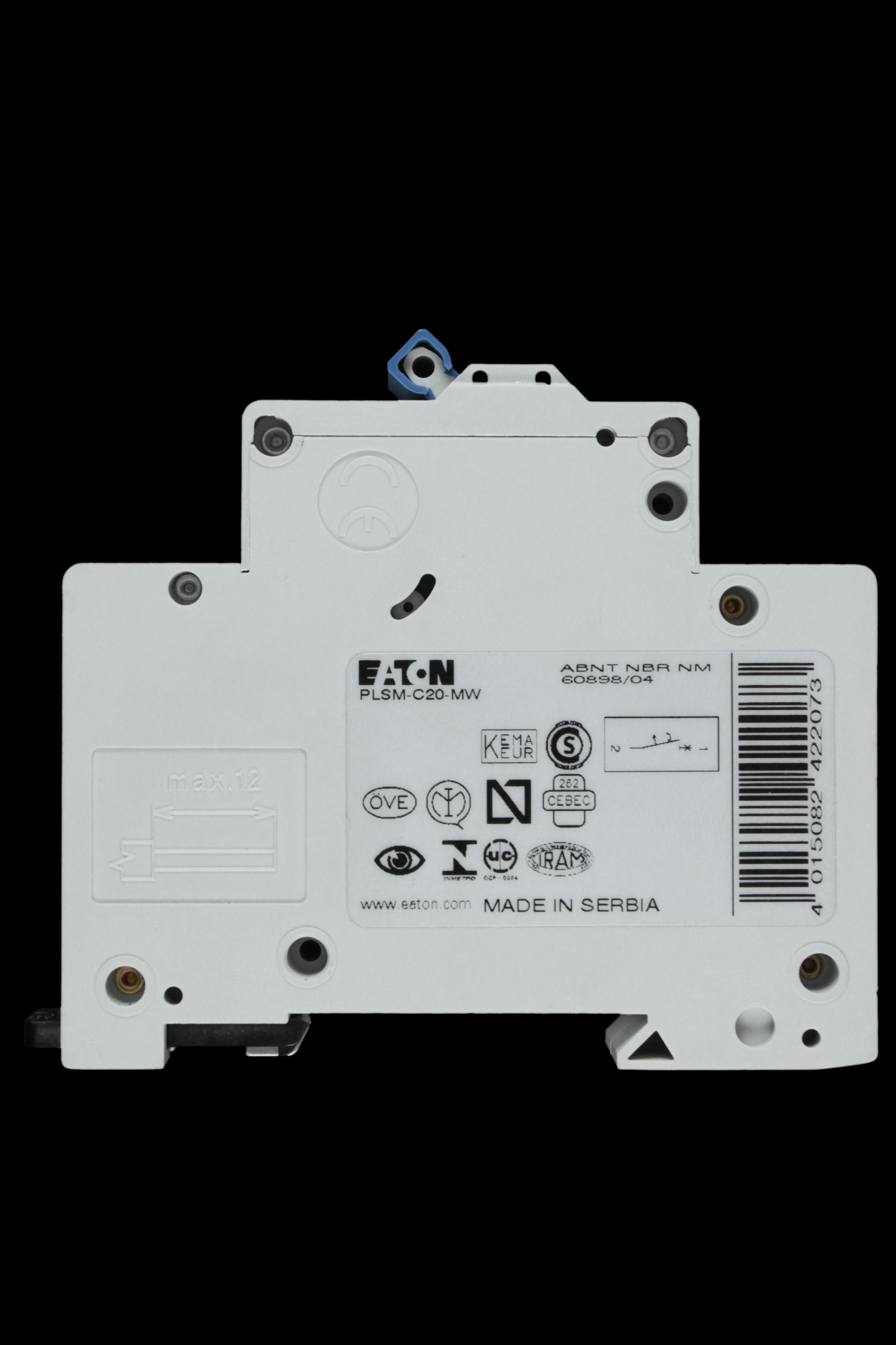 EATON 20 AMP CURVE C 10kA MCB CIRCUIT BREAKER XPOLE PLSM-C20-MW