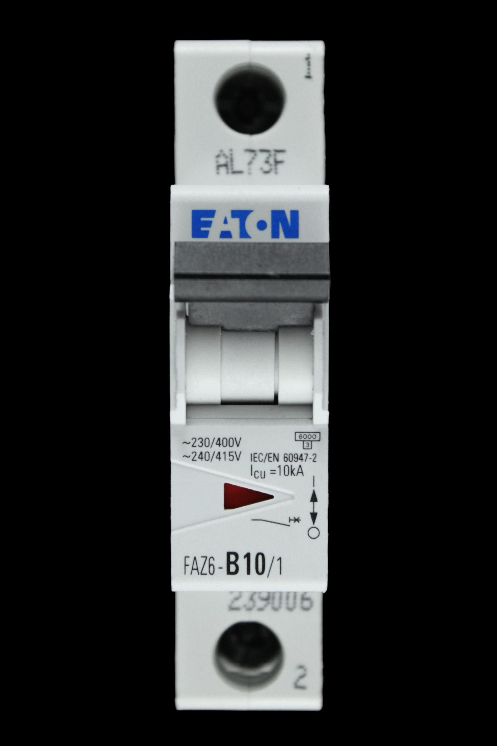 EATON 10 AMP CURVE B 6kA MCB CIRCUIT BREAKER FAZ6-B10/1