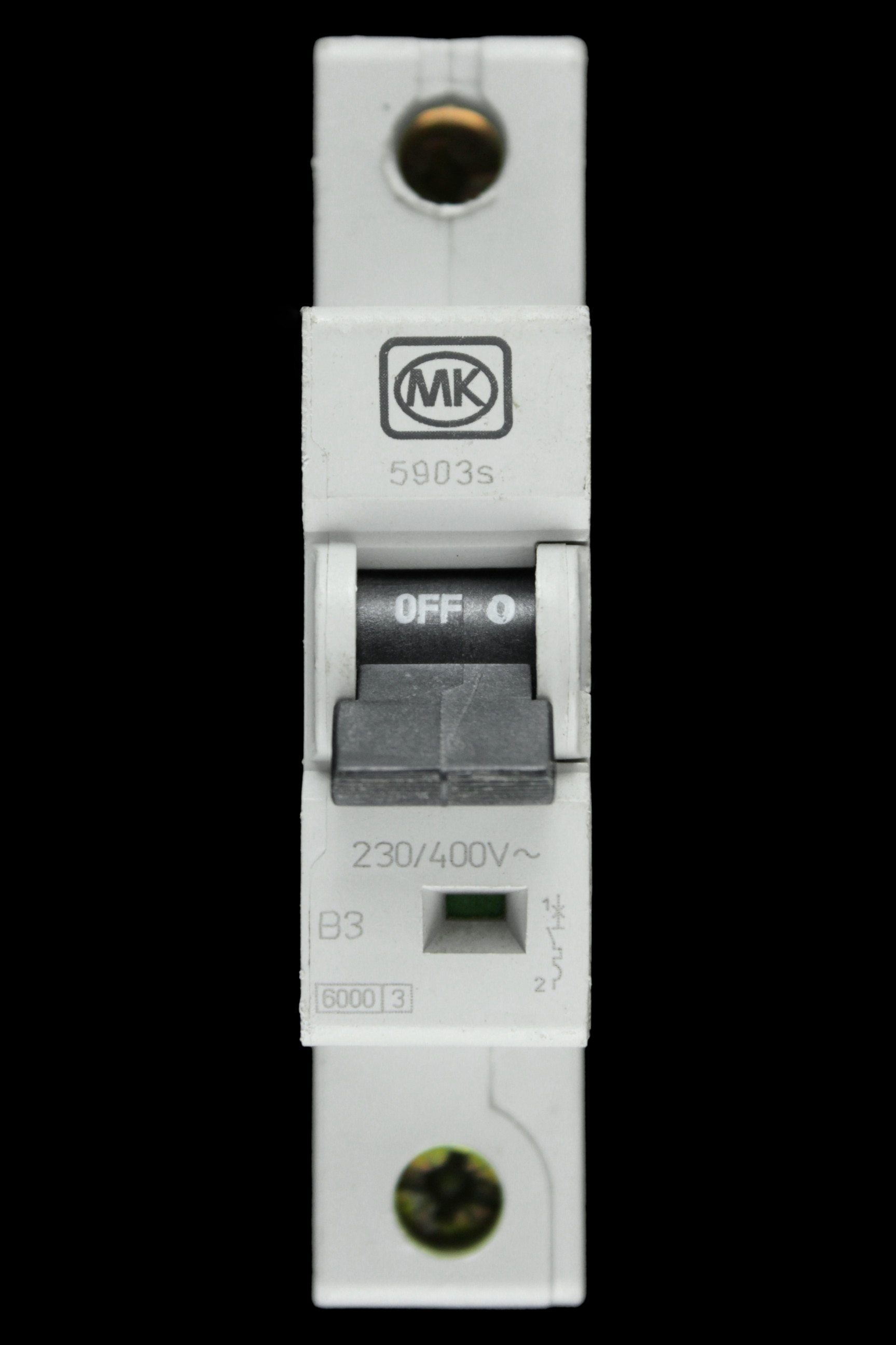 MK 3 AMP CURVE B 6kA MCB CIRCUIT BREAKER 5903S