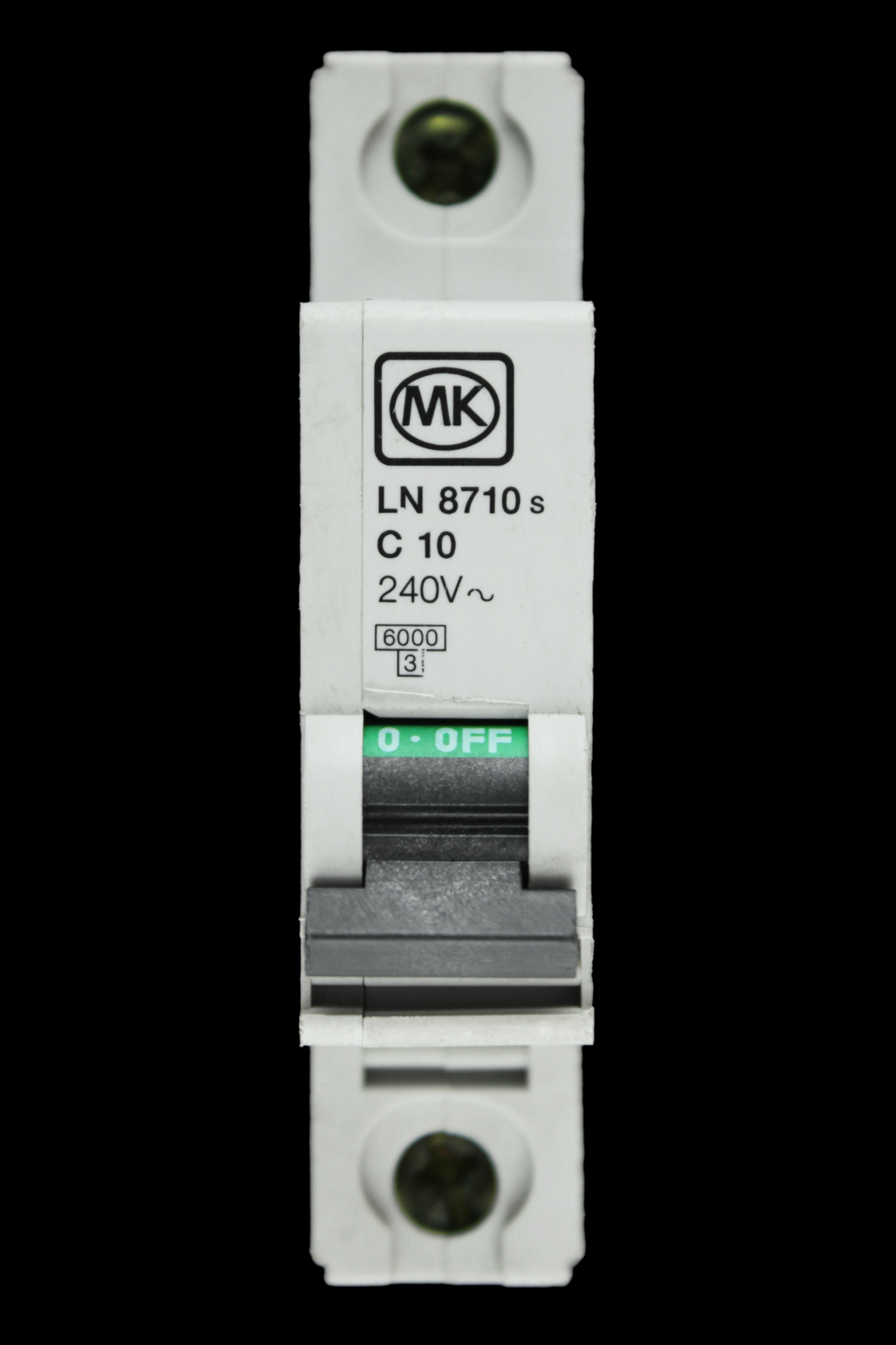 MK 10 AMP CURVE C 6kA MCB CIRCUIT BREAKER LN 8710s SENTRY