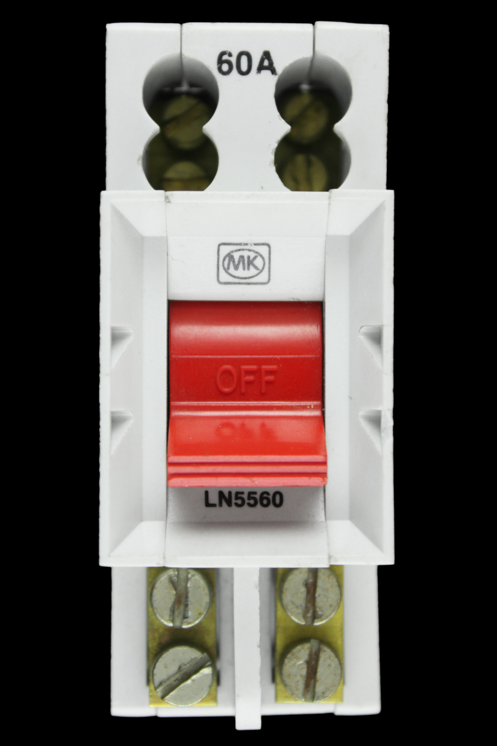 MK 60 AMP DOUBLE POLE MAIN SWITCH DISCONNECTOR LN 5560