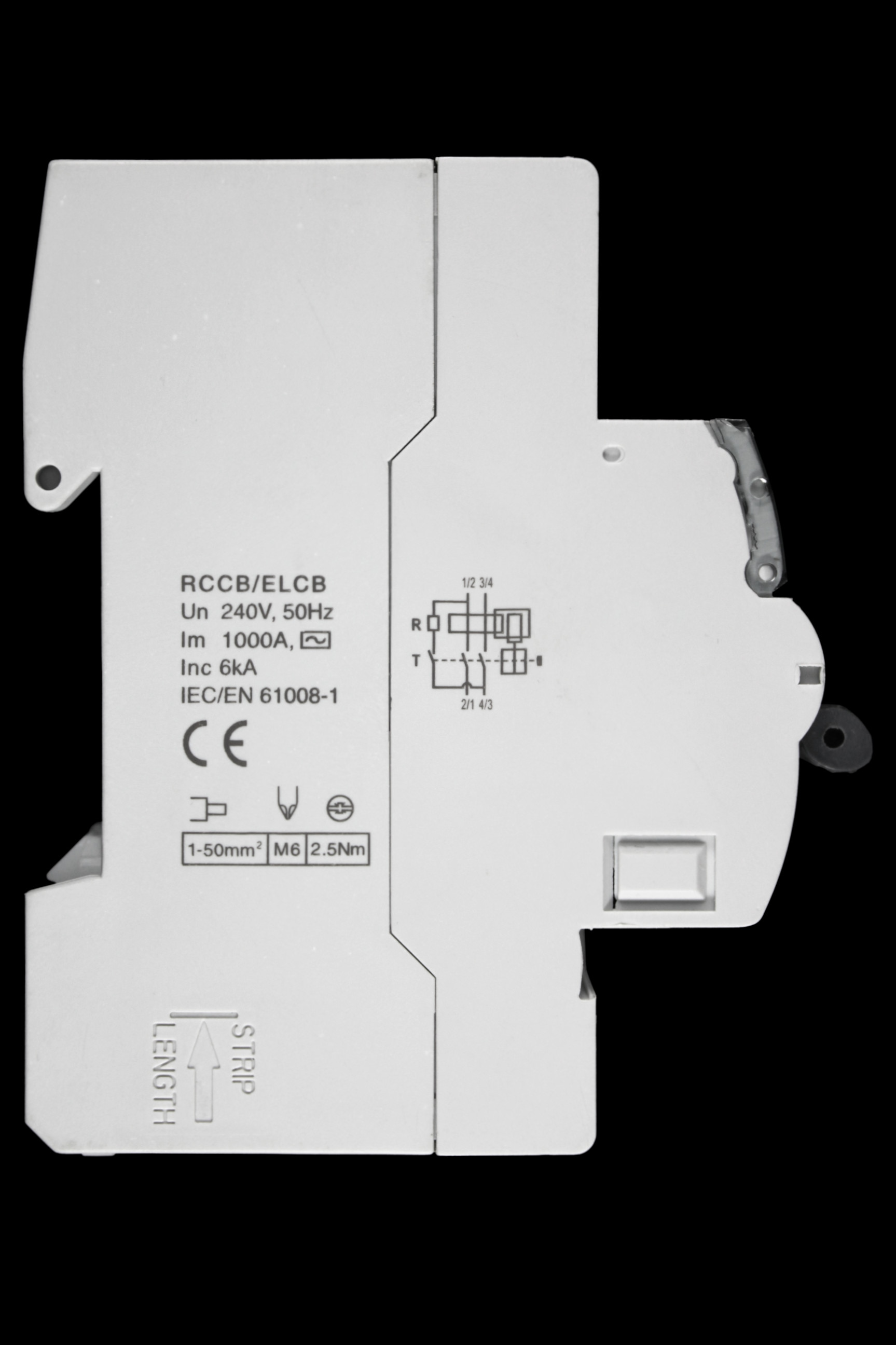 NEWLEC 100 AMP 30mA DOUBLE POLE RCD NLRCD10030A