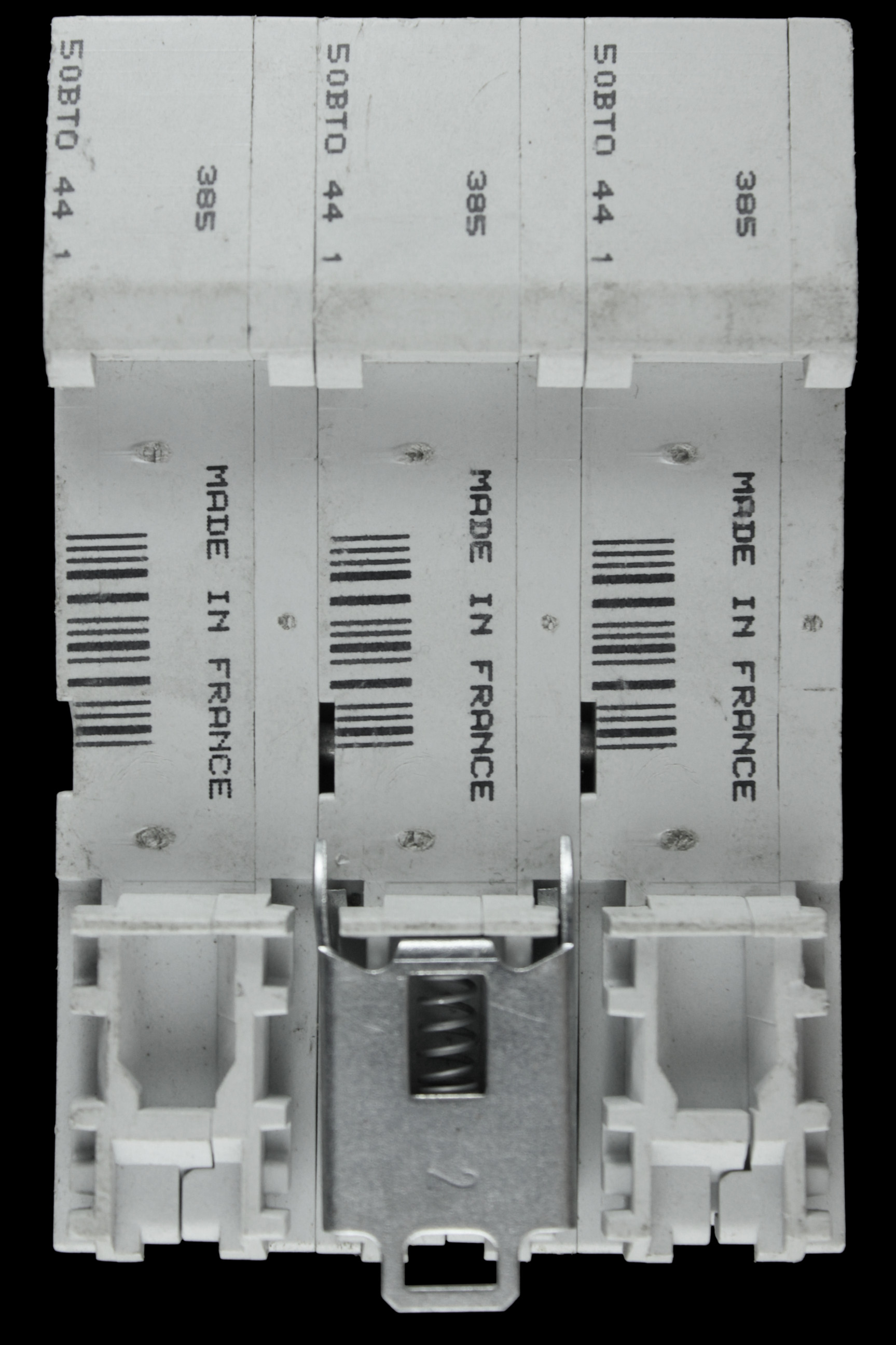 HAGER 50 AMP CURVE B 10kA TRIPLE POLE MCB CIRCUIT BREAKER NB350 462350
