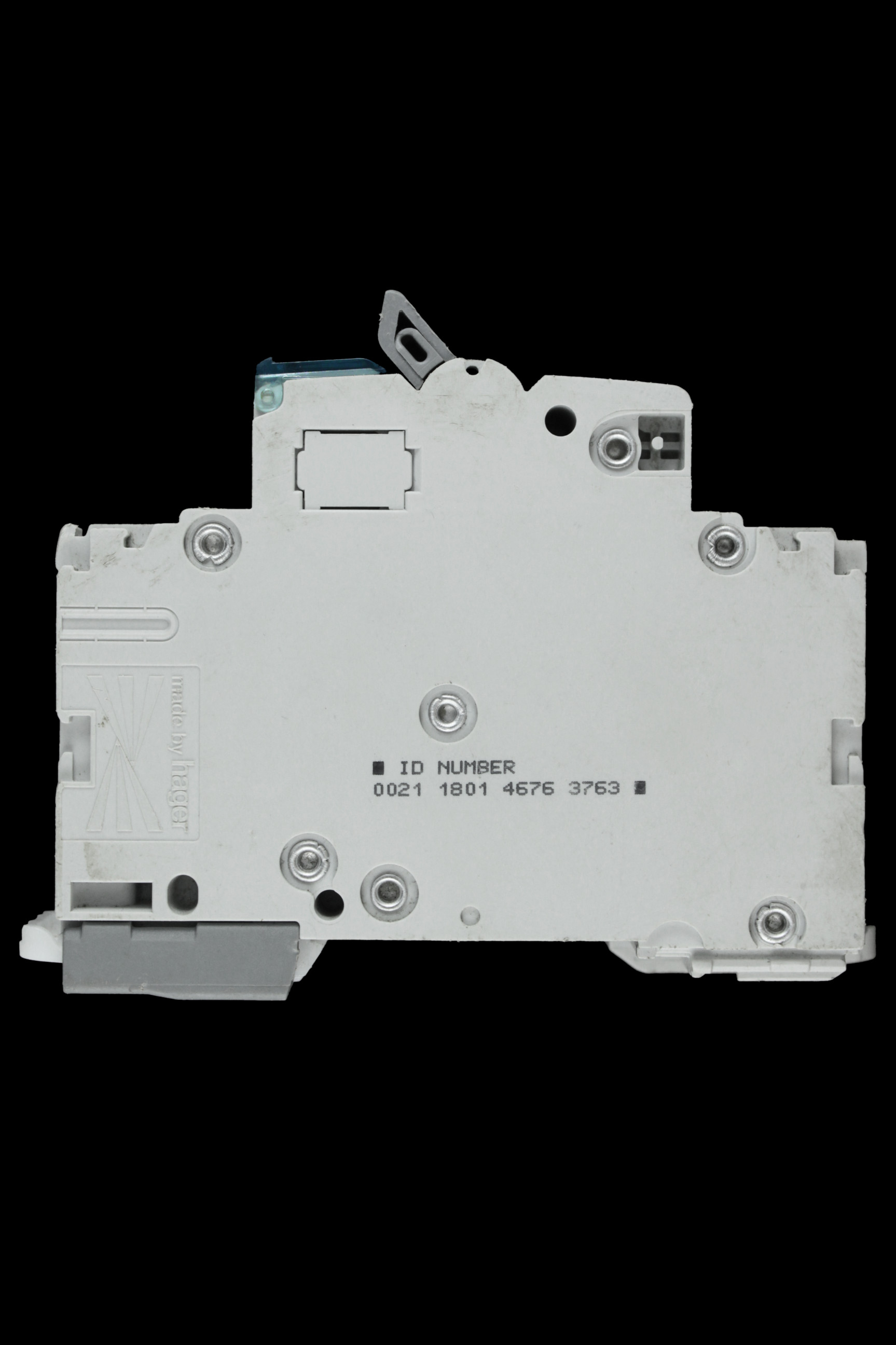 HAGER 32 AMP CURVE C 10kA DOUBLE POLE MCB CIRCUIT BREAKER NCN232A 461570
