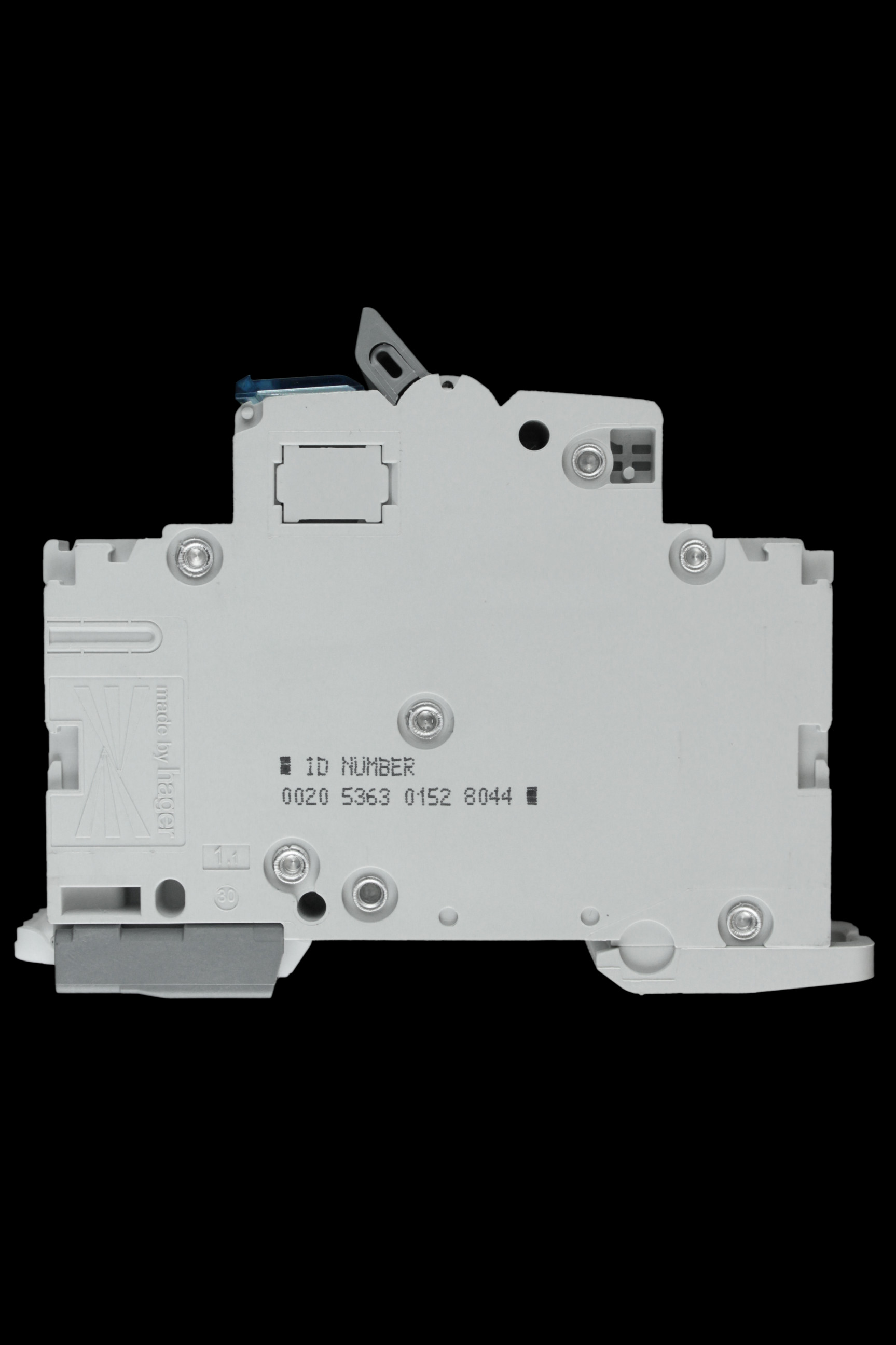 HAGER 10 AMP CURVE C 10kA TRIPLE POLE MCB CIRCUIT BREAKER NCN310A 461580