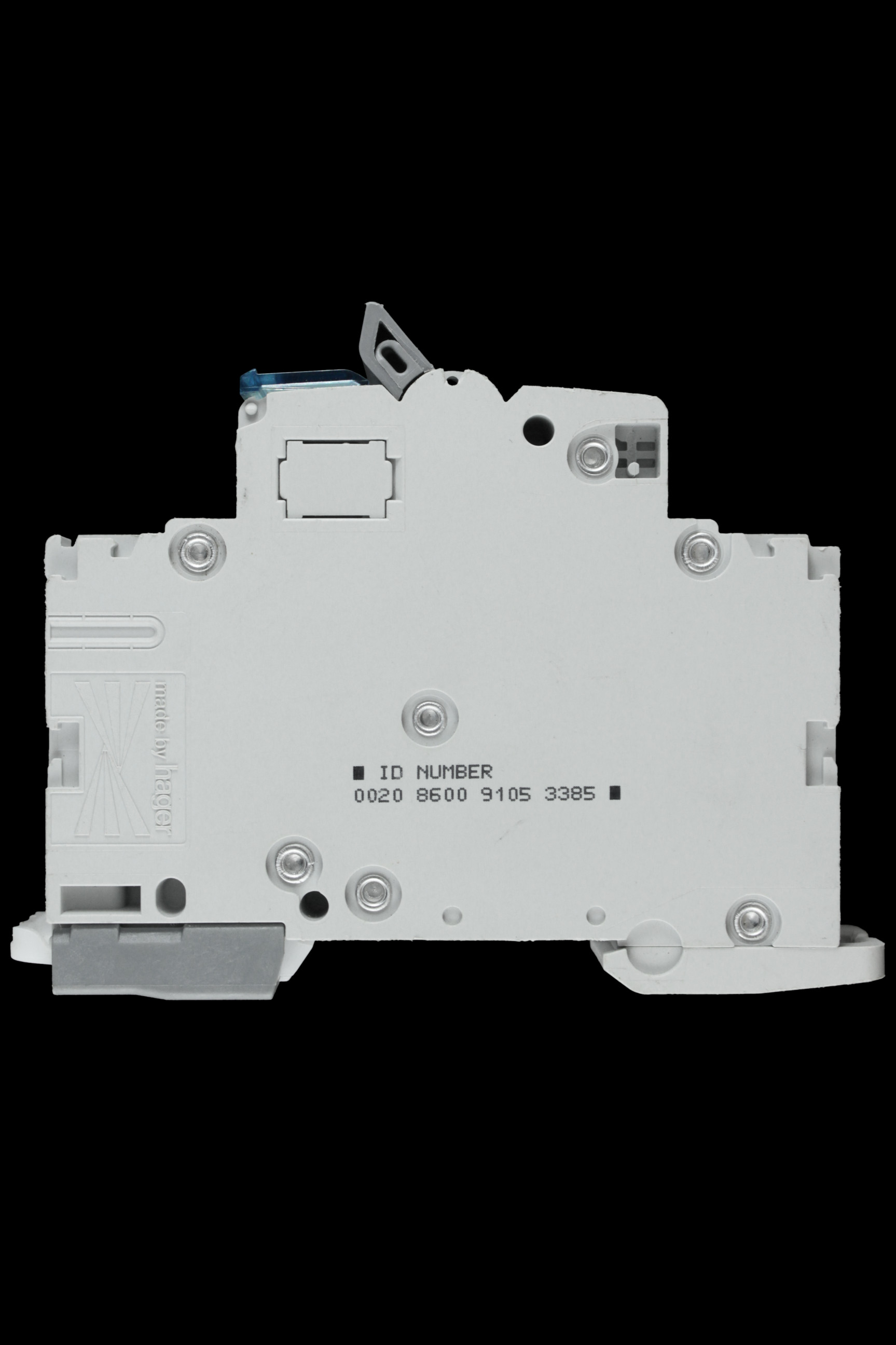 HAGER 16 AMP CURVE C 10kA TRIPLE POLE MCB CIRCUIT BREAKER NCN316A 461582