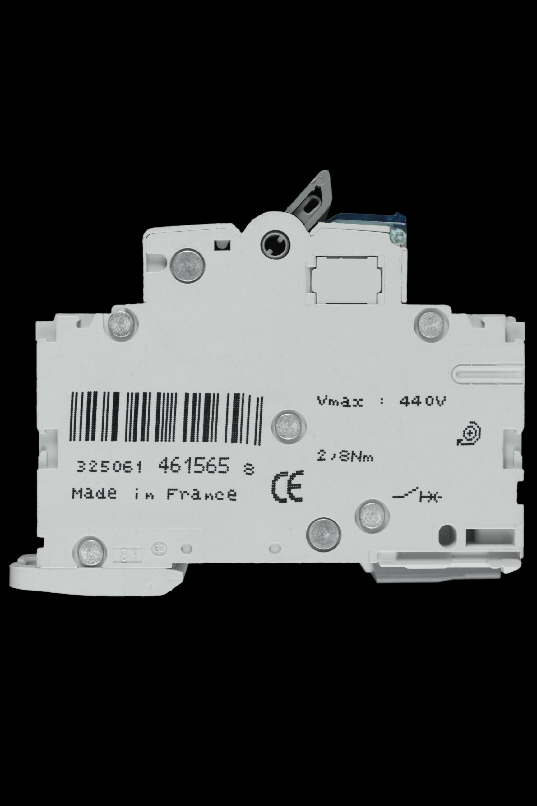 HAGER 10 AMP CURVE C 10kA DOUBLE POLE MCB CIRCUIT BREAKER NCN210A 461565