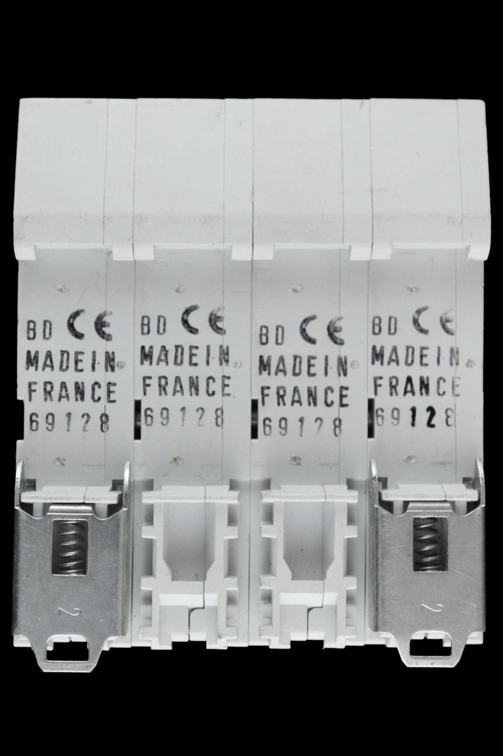 HAGER 50 AMP CURVE C 10kA FOUR POLE MCB CIRCUIT BREAKER NC450 463450