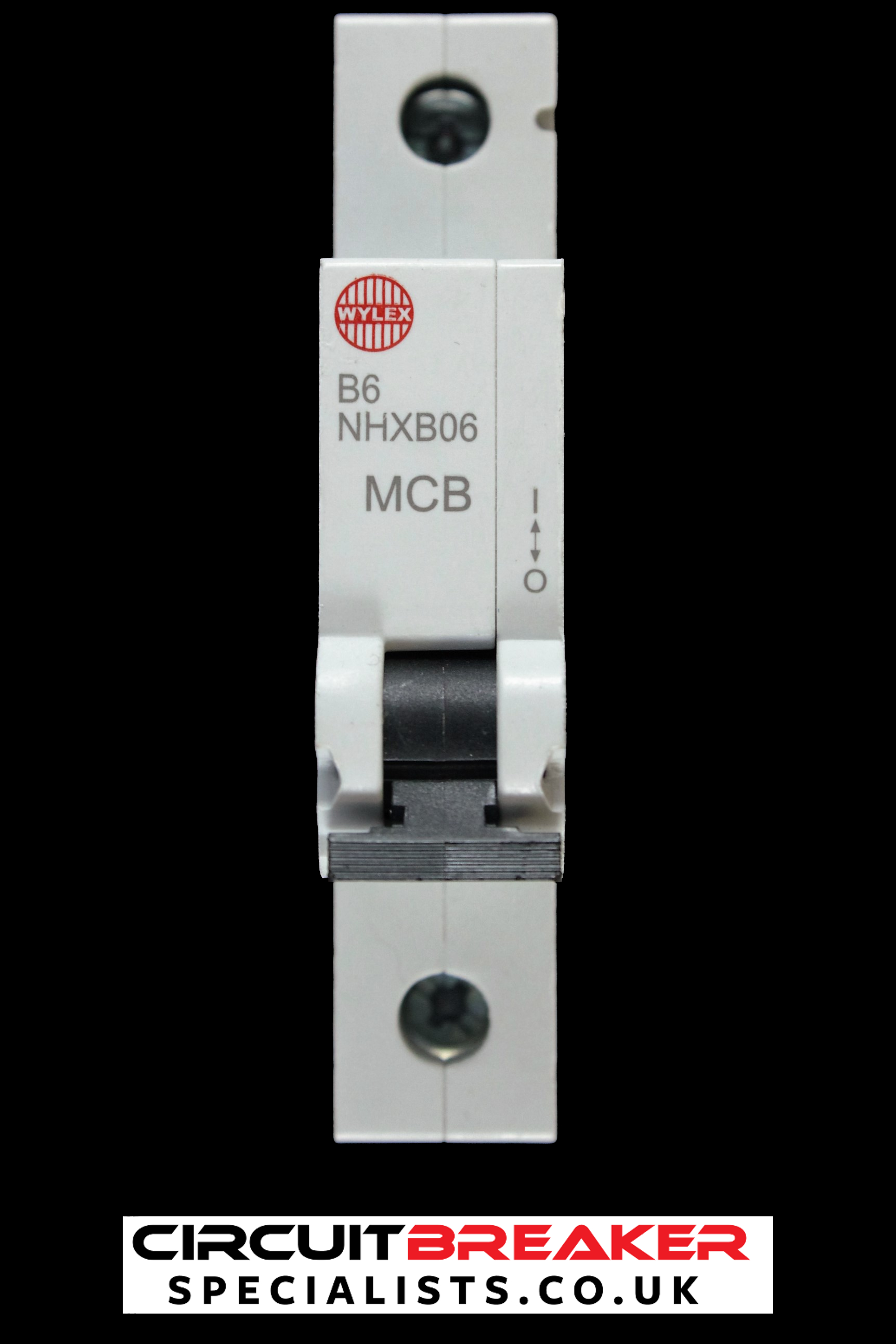 WYLEX 6 AMP CURVE B 6kA MCB CIRCUIT BREAKER NHX NHXB06