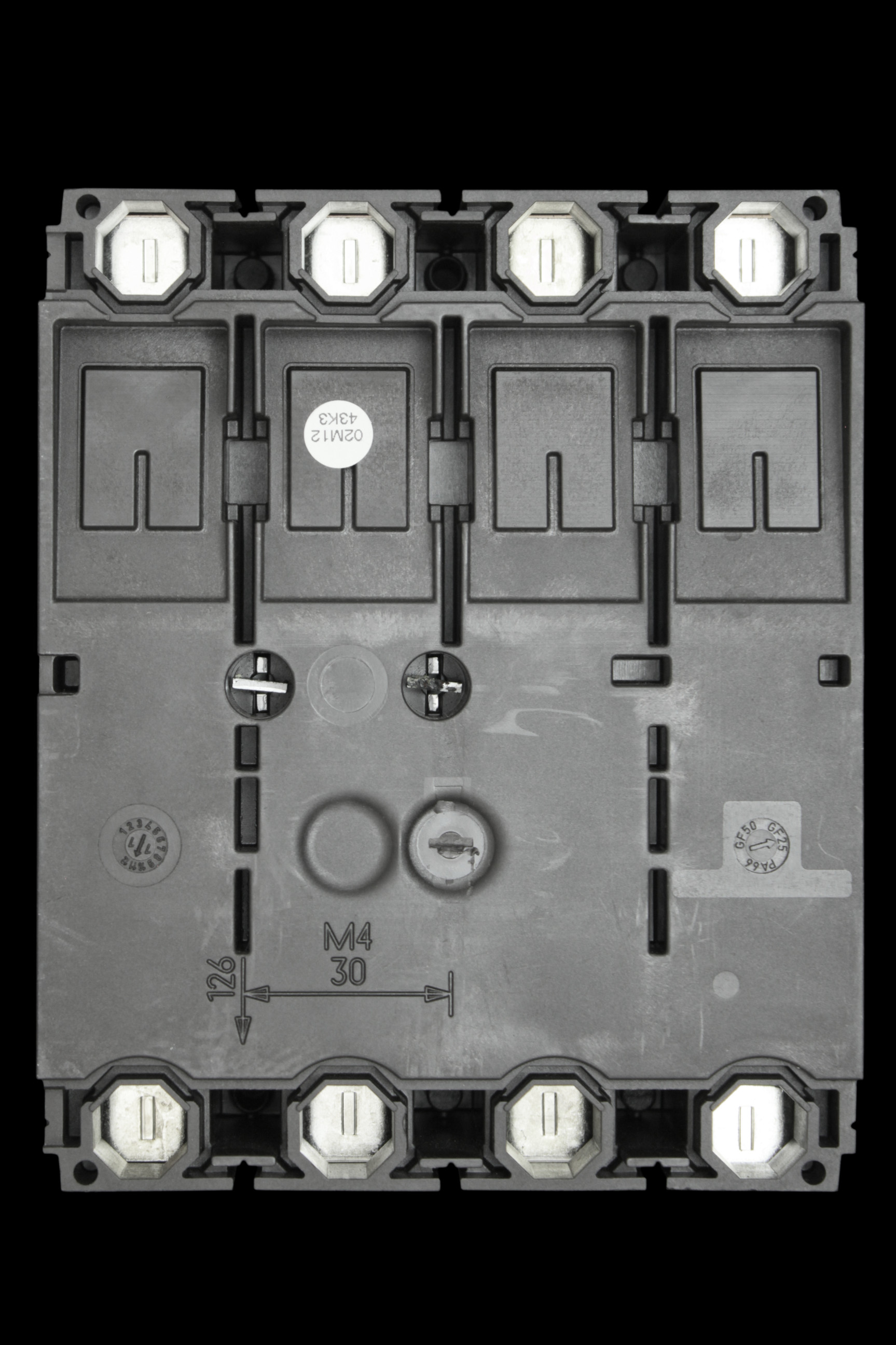 EATON 125 AMP 36kA FOUR POLE MCCB NZMC1-4-A125 NZM1