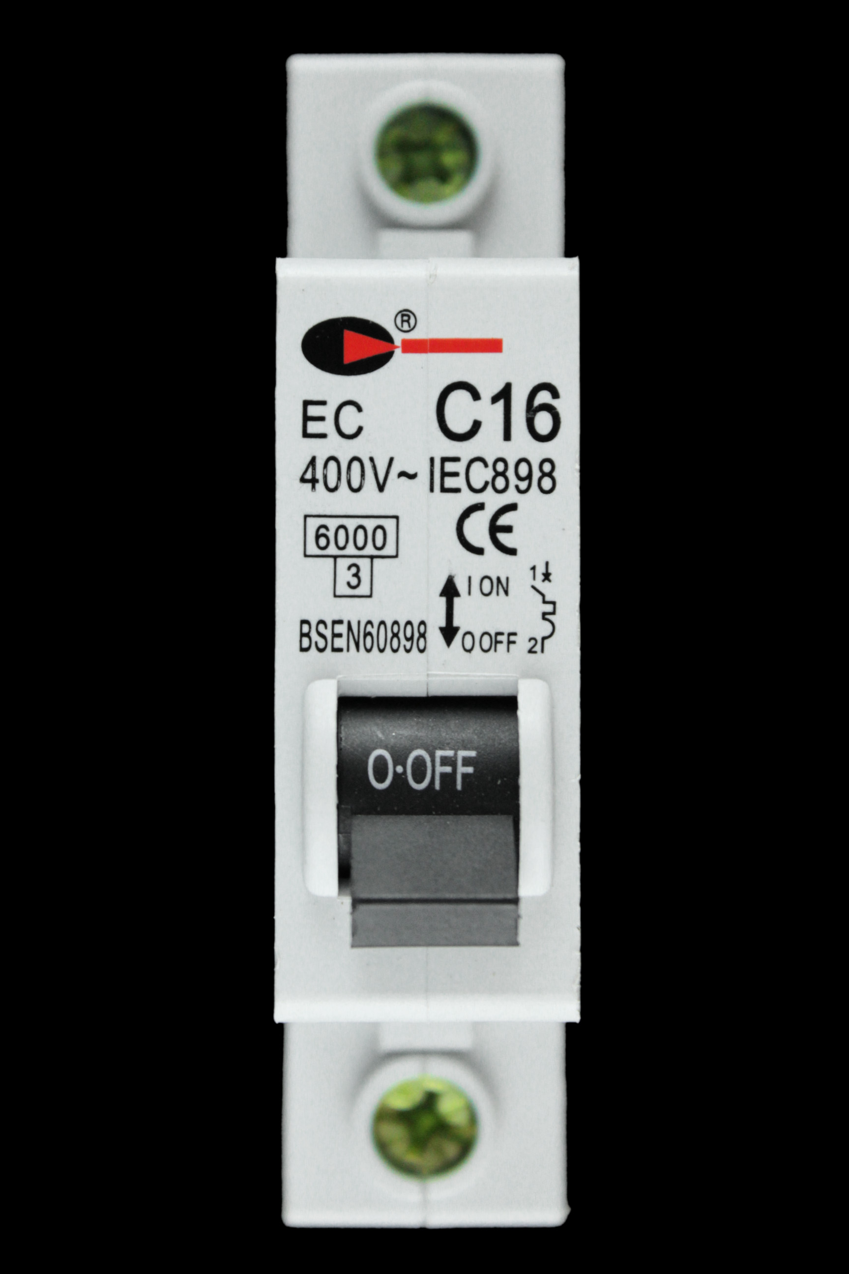 CGD 16 AMP CURVE C 6kA MCB CIRCUIT BREAKER 400V EC