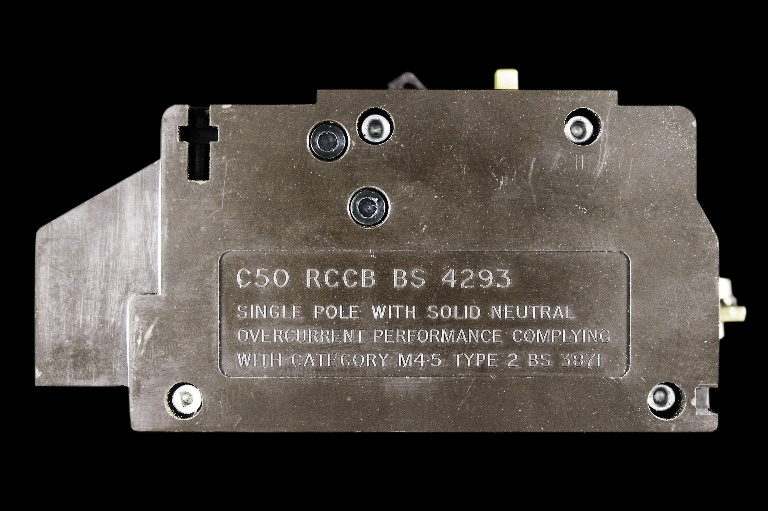 CRABTREE 5 AMP TYPE 2 M4.5 30mA DOUBLE POLE RCCB RCBO C50