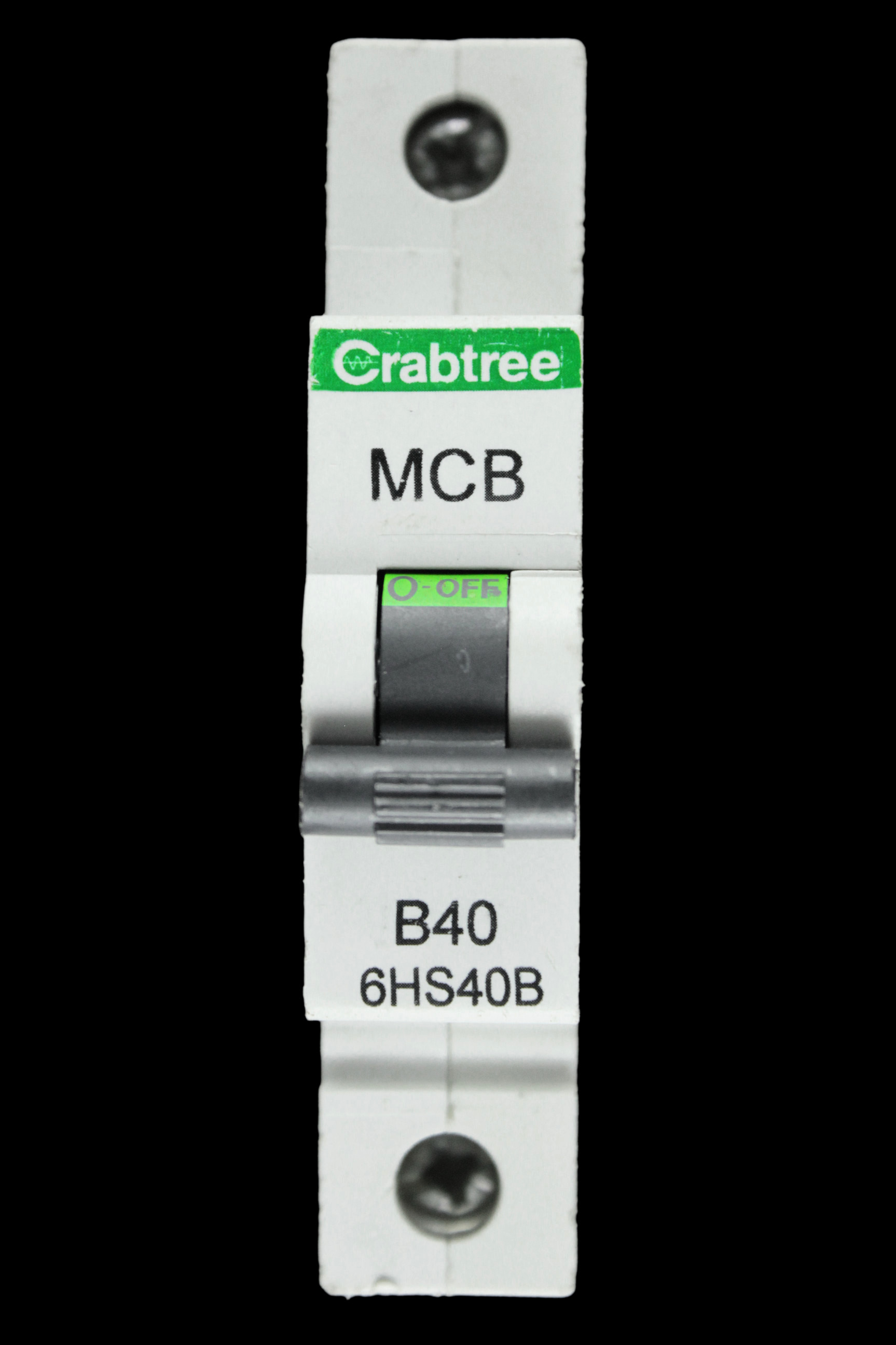 CRABTREE 40 AMP CURVE B 10kA MCB CIRCUIT BREAKER 6HS40B BC