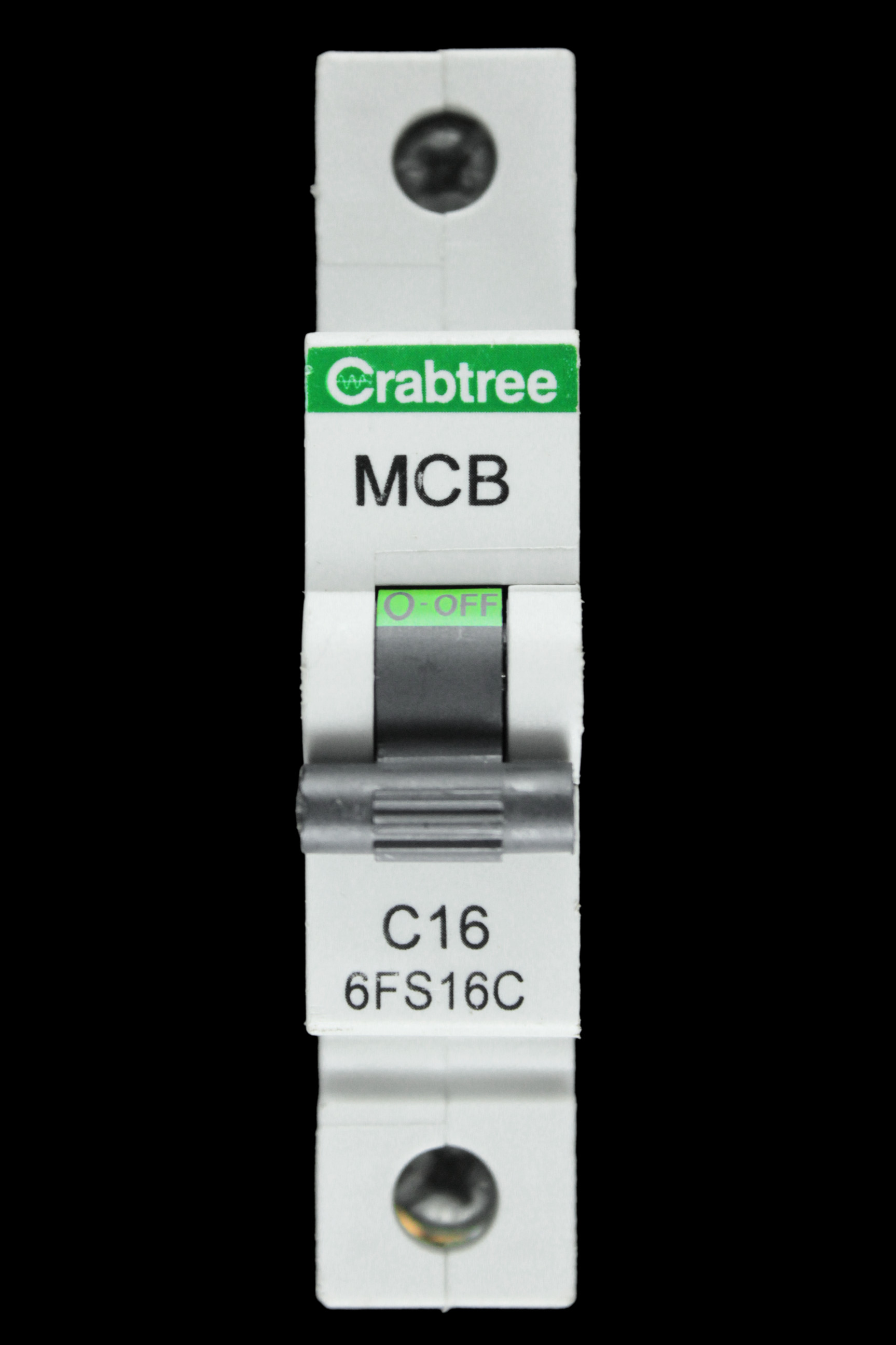 CRABTREE 16 AMP CURVE C 6kA MCB CIRCUIT BREAKER 6FS16C BC