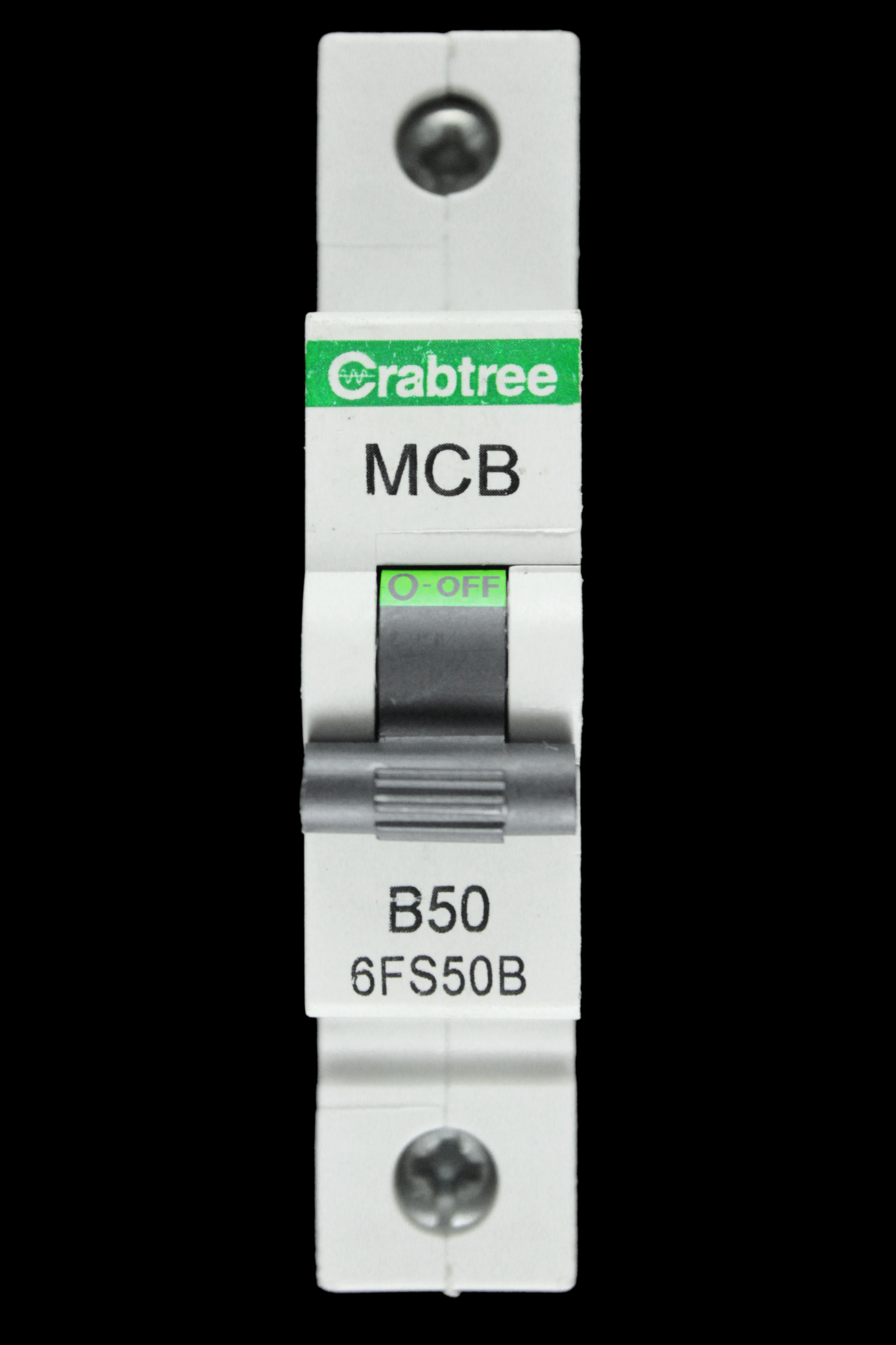 CRABTREE 50 AMP CURVE B 6kA MCB CIRCUIT BREAKER 6FS50B BC