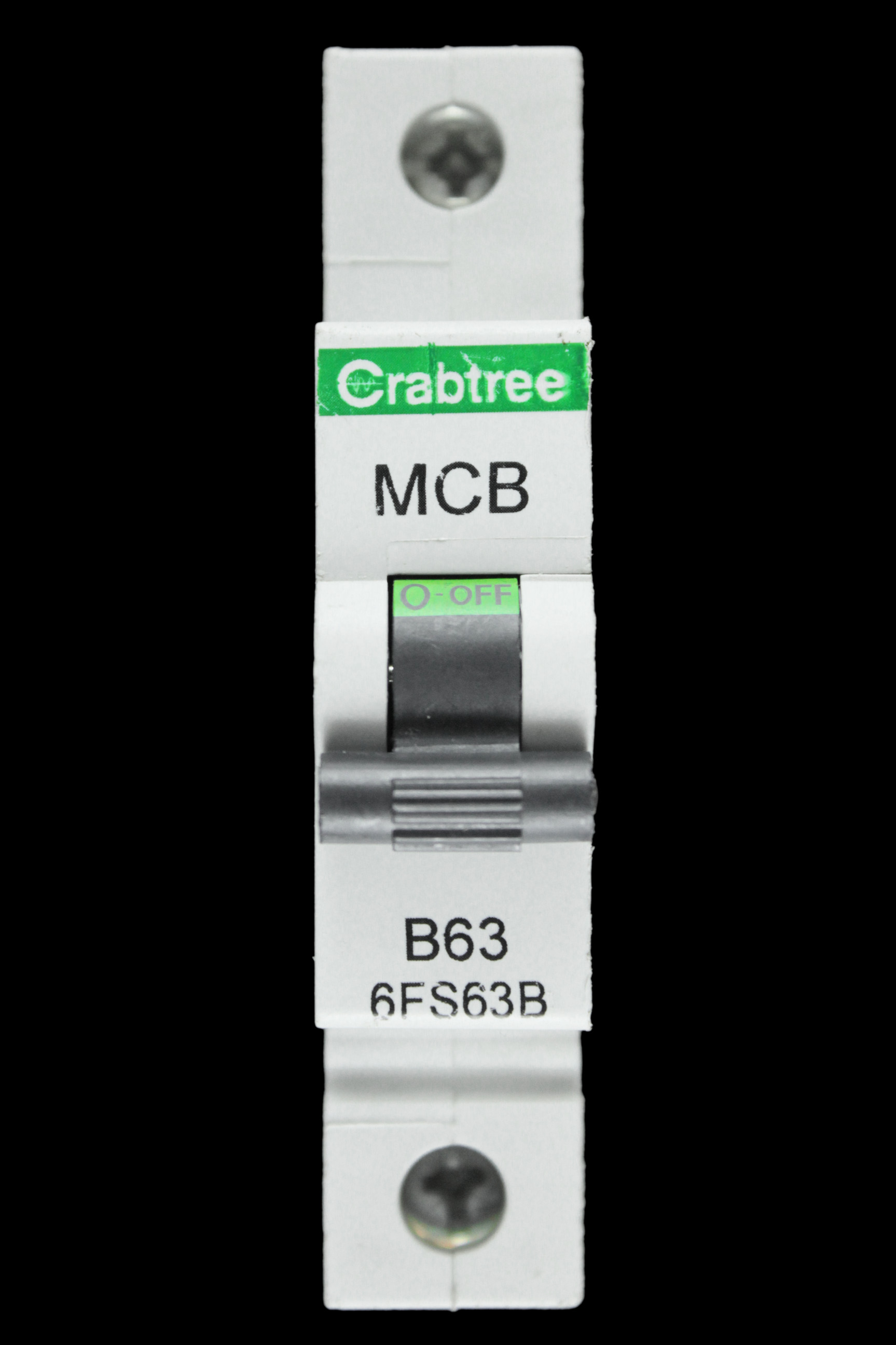CRABTREE 63 AMP CURVE B 6kA MCB CIRCUIT BREAKER 6FS63B BC