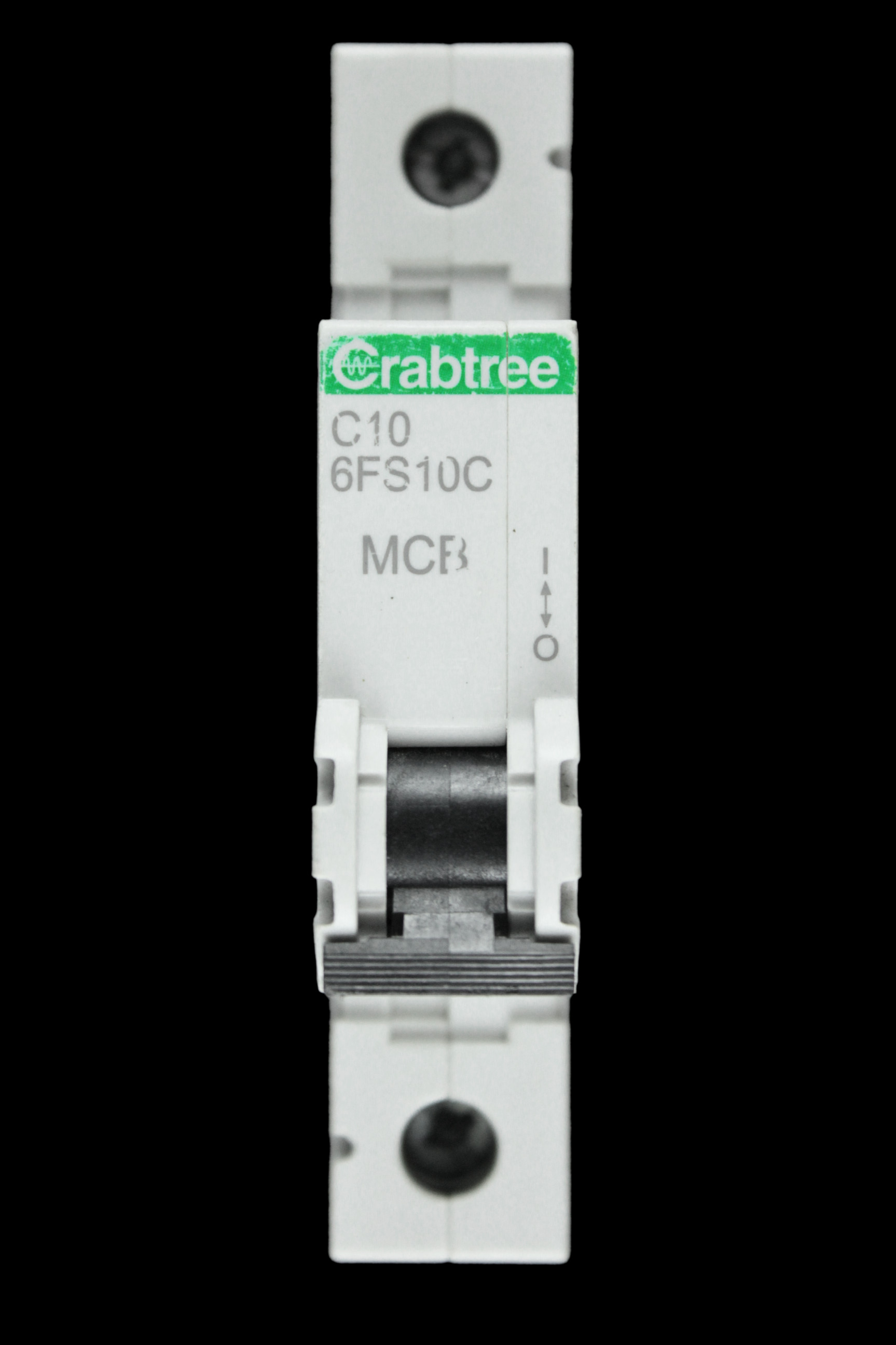 CRABTREE 10 AMP CURVE C 6kA MCB CIRCUIT BREAKER LOADSTAR 6FS10C