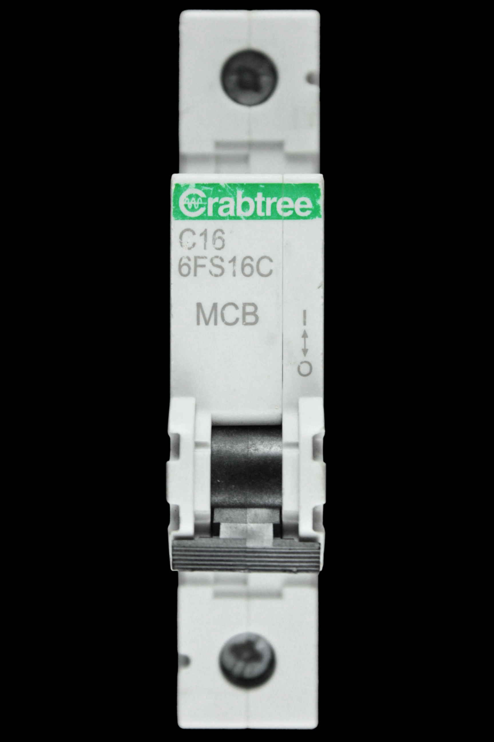 CRABTREE 16 AMP CURVE C 6kA MCB CIRCUIT BREAKER LOADSTAR 6FS16C