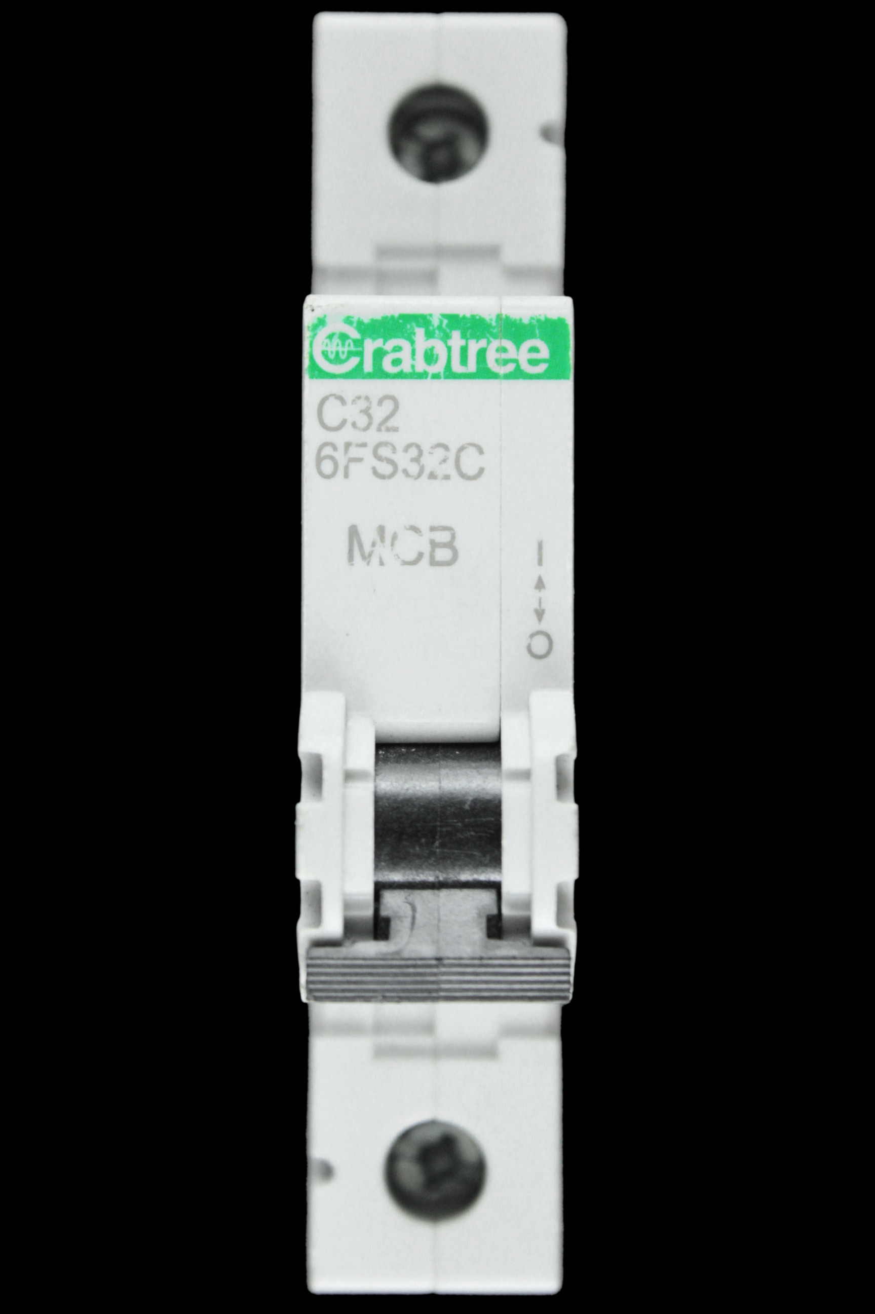 CRABTREE 32 AMP CURVE C 6kA MCB CIRCUIT BREAKER LOADSTAR 6FS32C