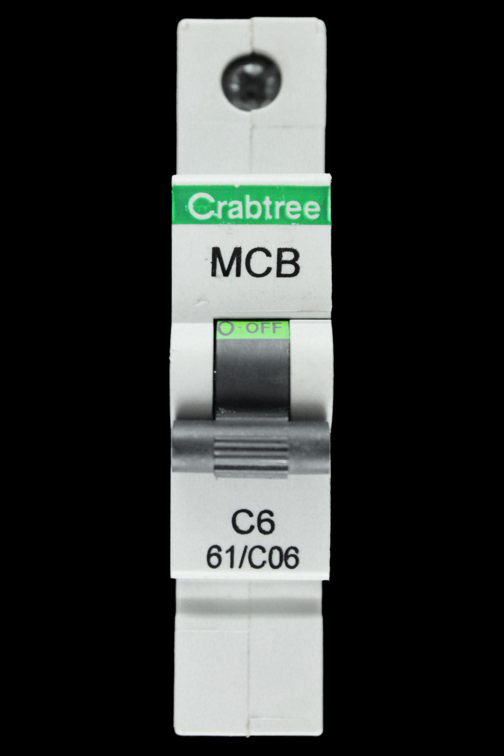 CRABTREE 6 AMP CURVE C 6kA MCB CIRCUIT BREAKER 61/C06 STARBREAKER BC
