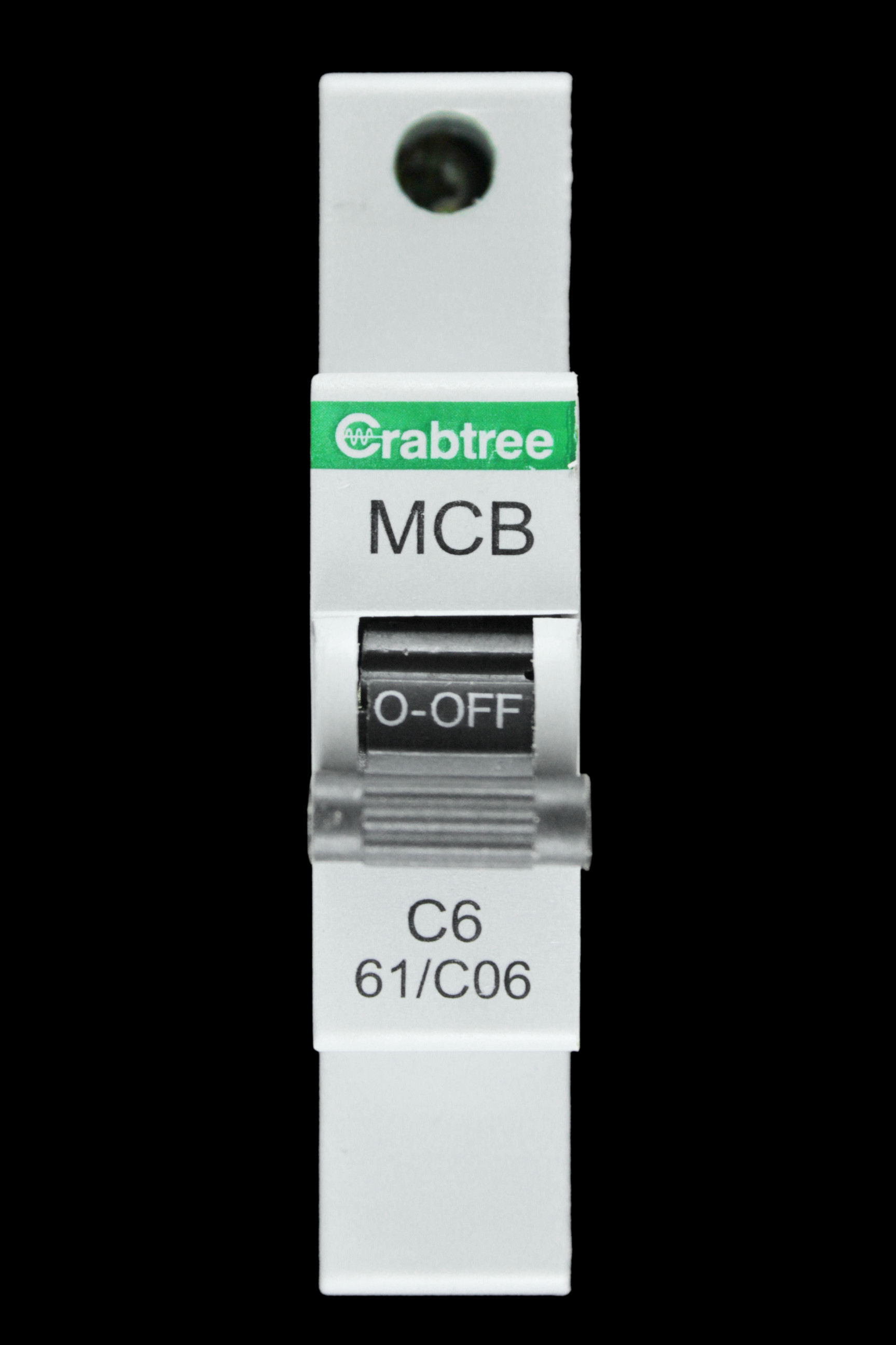 CRABTREE 6 AMP CURVE C 6kA MCB CIRCUIT BREAKER STARBREAKER 61/C06
