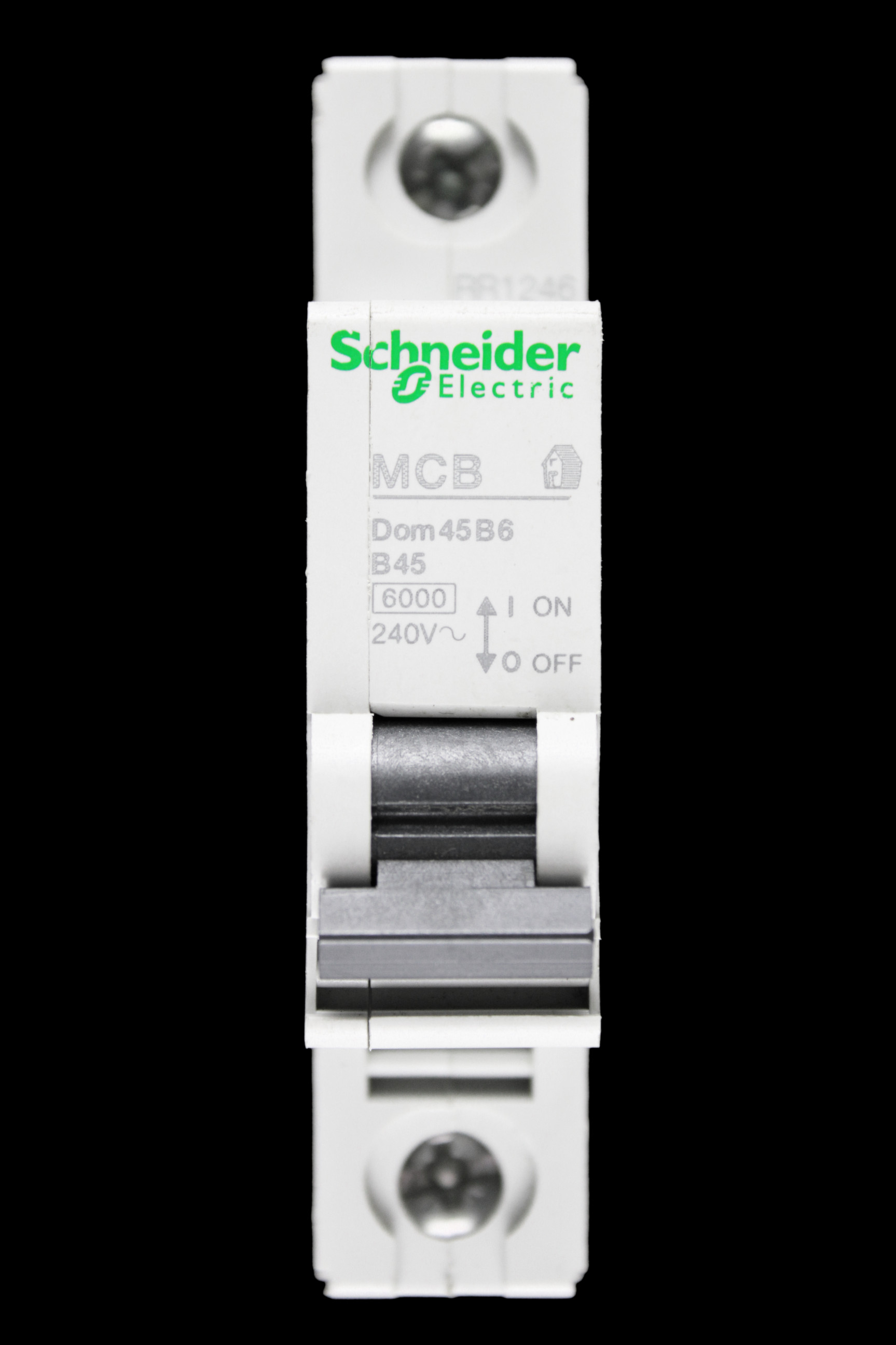 SCHNEIDER B 45 MCB 6kA CIRCUIT BREAKER DOMAE DOM45B6