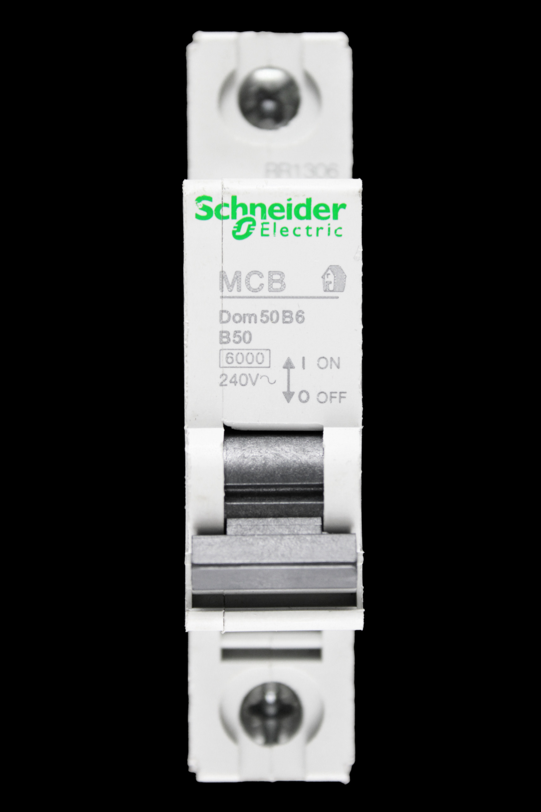 SCHNEIDER 50 AMP CURVE B 6kA MCB CIRCUIT BREAKER DOMAE DOM50B6